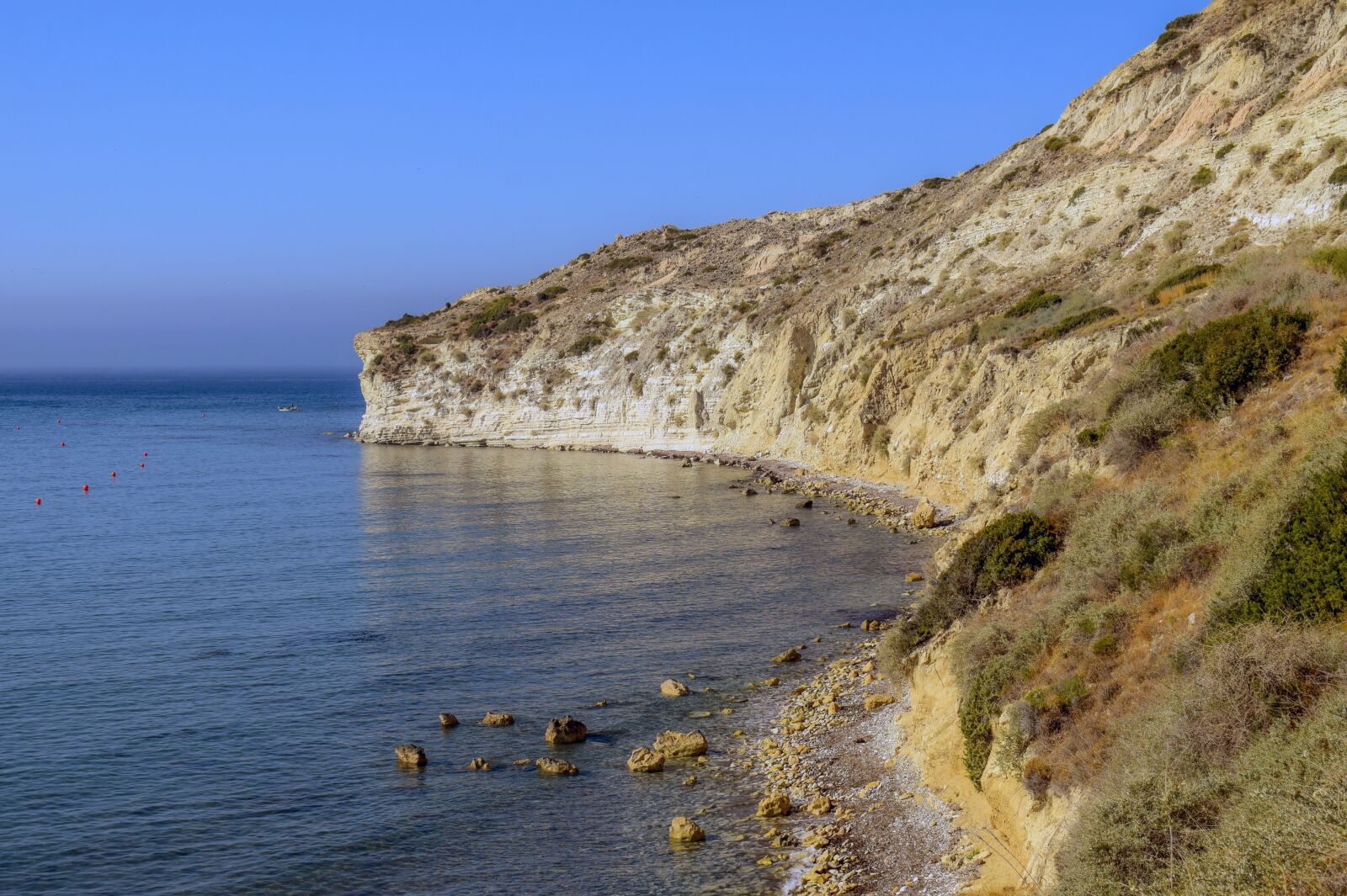 Nikon D3300 sample photo. Cyprus, pissouri bay, view photography