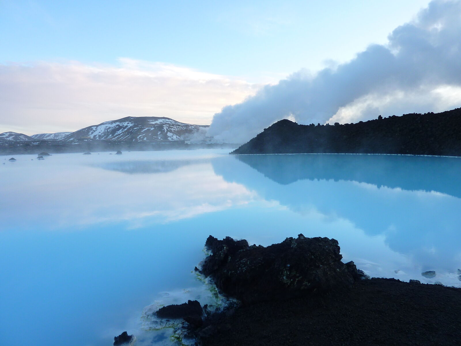 Panasonic DMC-TZ7 sample photo. Beach, blue, lagoon, clouds photography