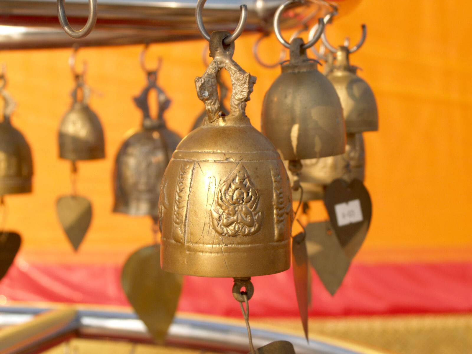 Olympus E-300 (EVOLT E-300) sample photo. Ancient, antique, art, bells photography