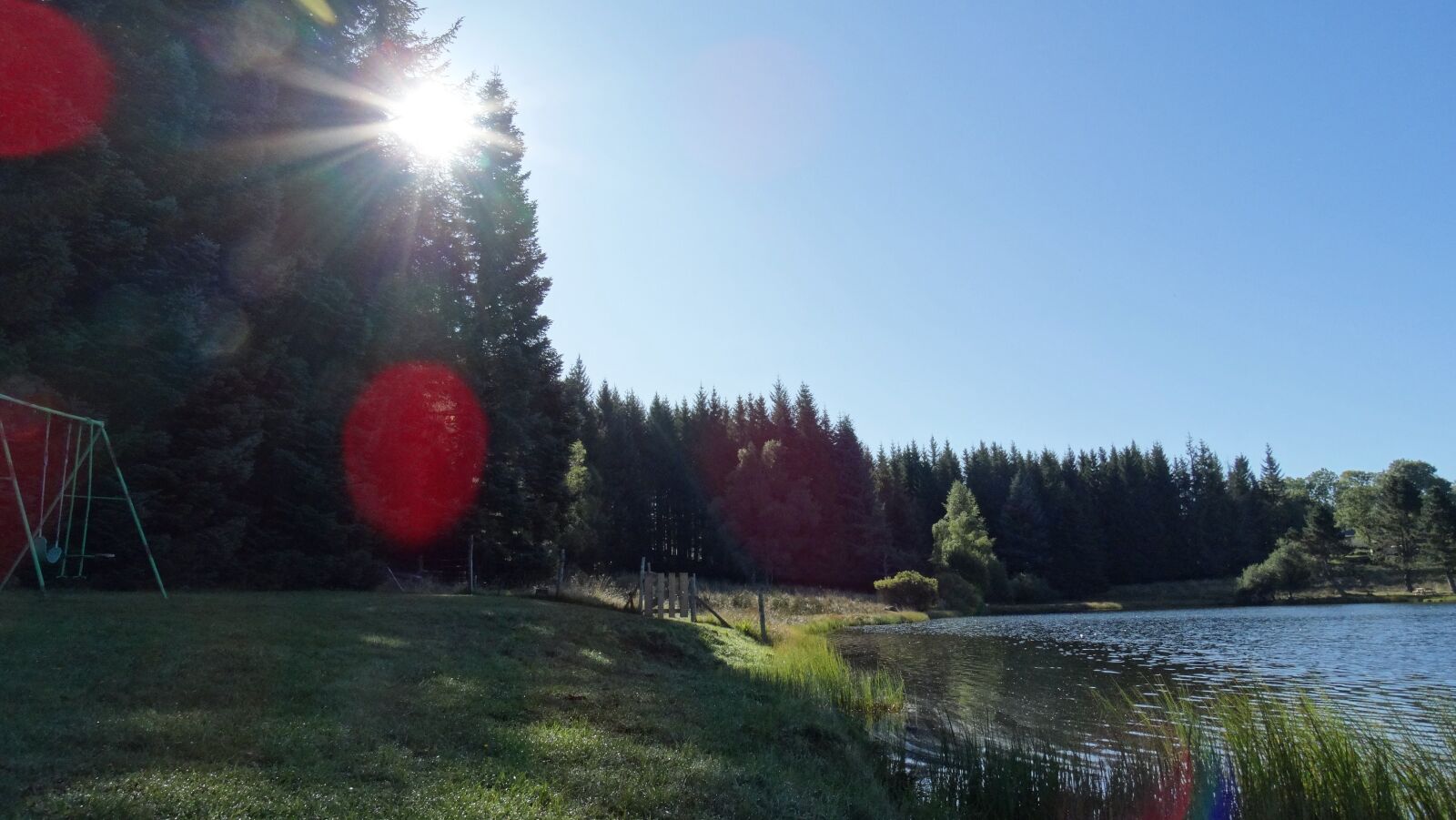 Sony Cyber-shot DSC-HX300 sample photo. Sun, nature, lake photography