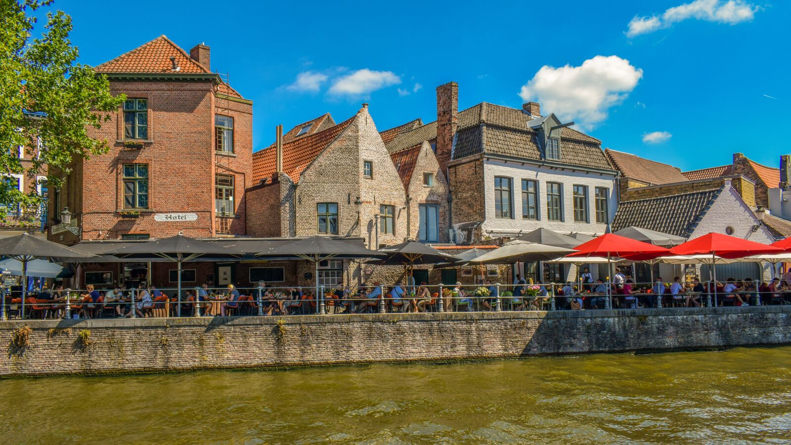 Nikon D3300 sample photo. Belgium, brugge, canal photography