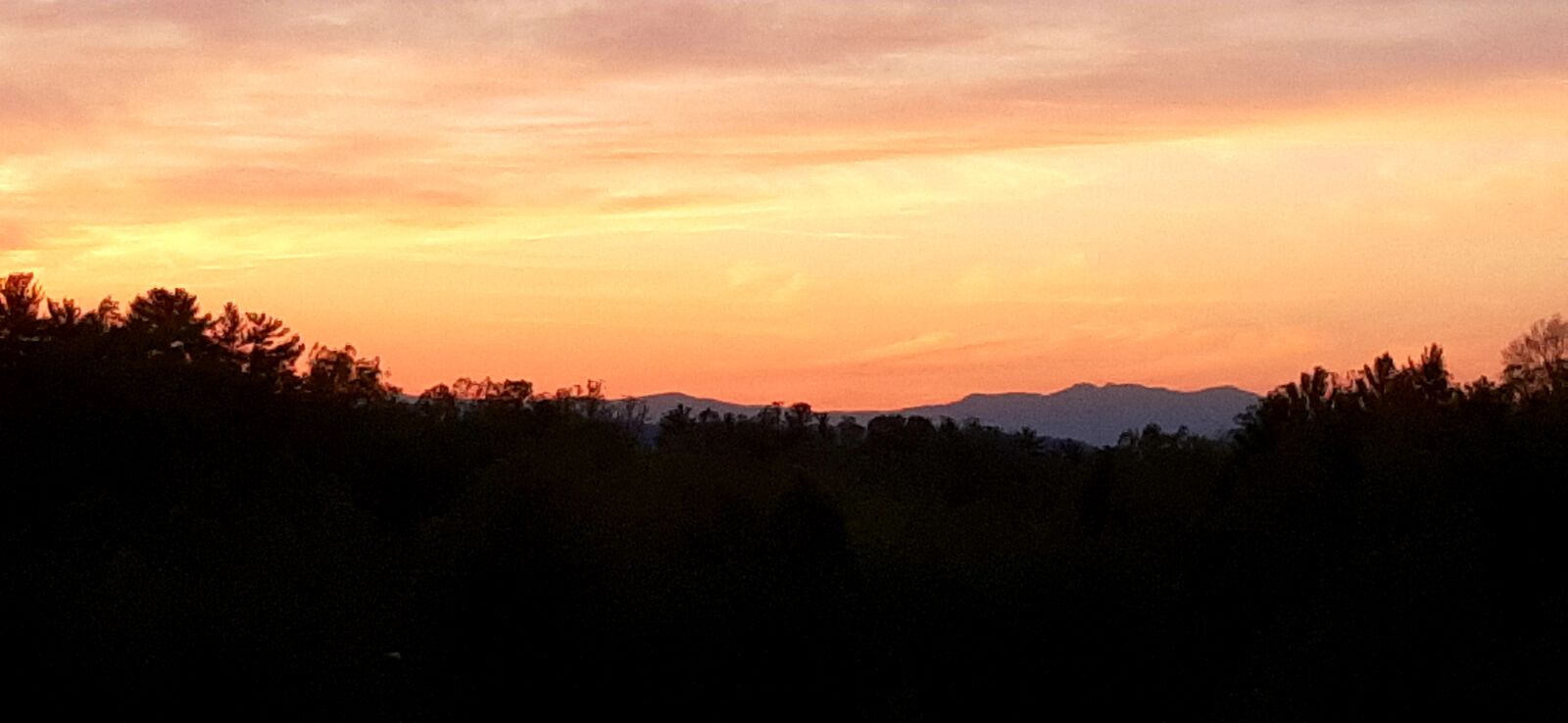 Samsung Galaxy A50 sample photo. Sunset, landscape, nature photography