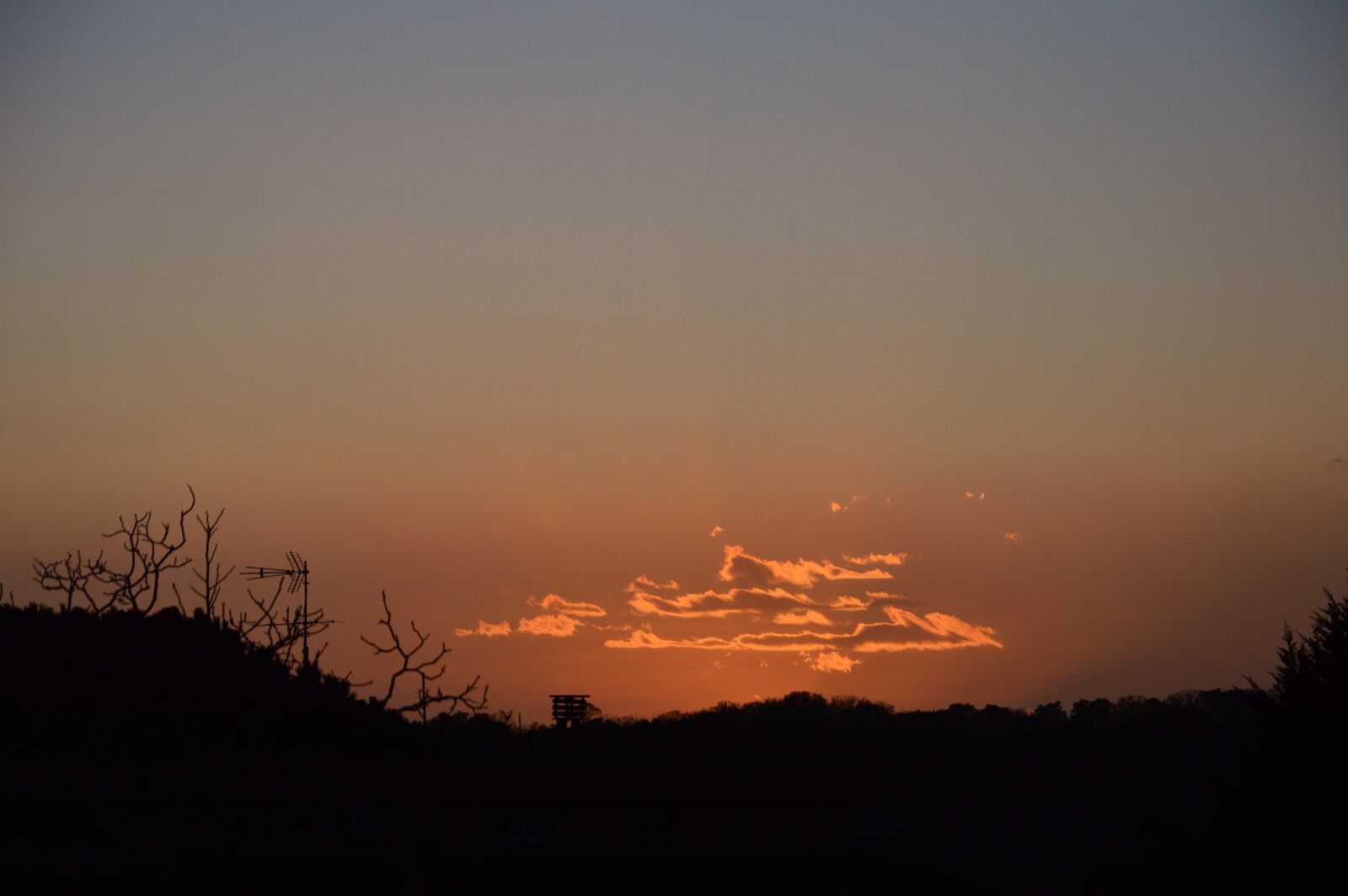 Nikon D3200 sample photo. Sunset, evening, sky photography