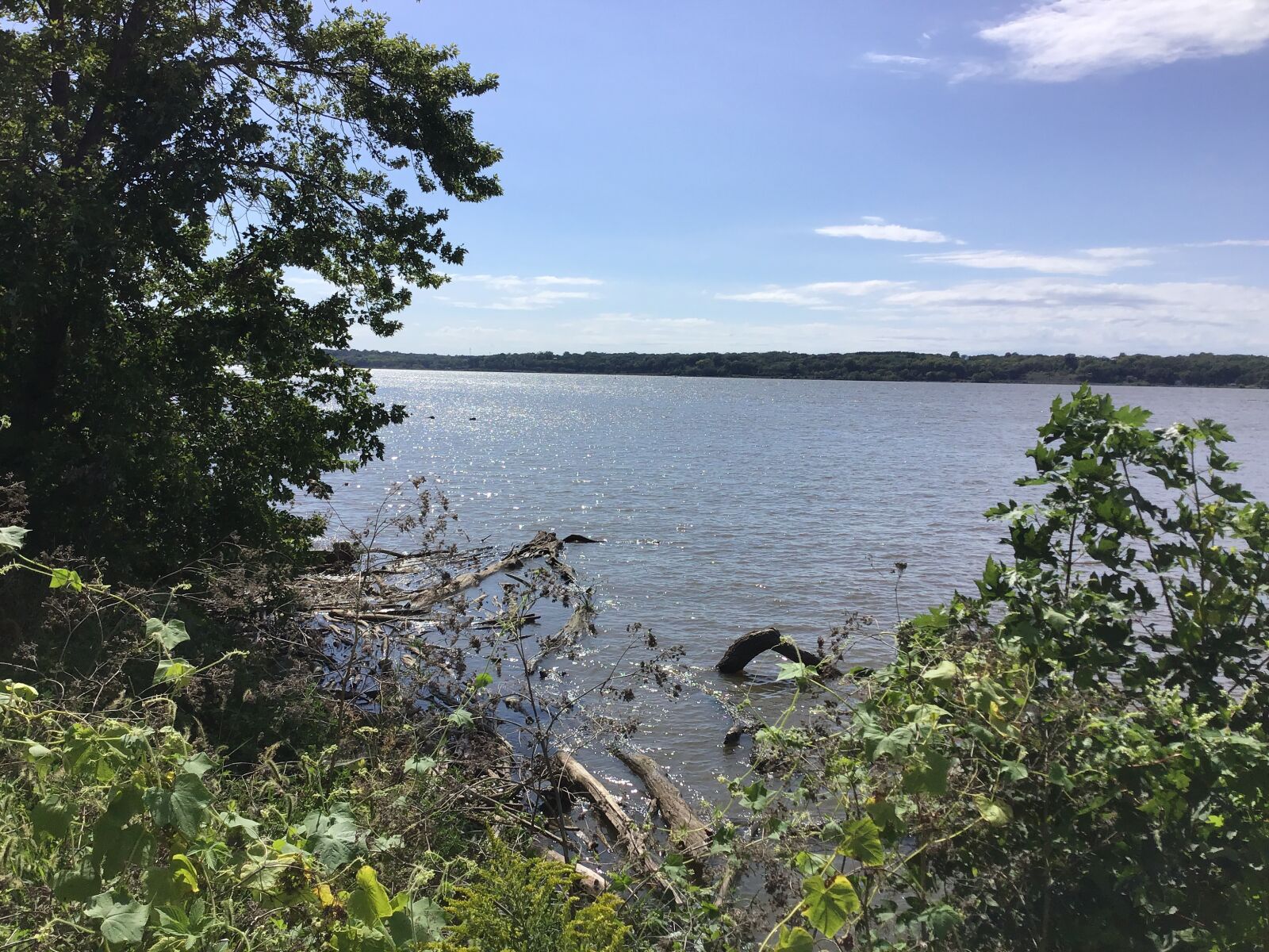 Apple iPad (6th generation) sample photo. Mississippi, river, glittering water photography