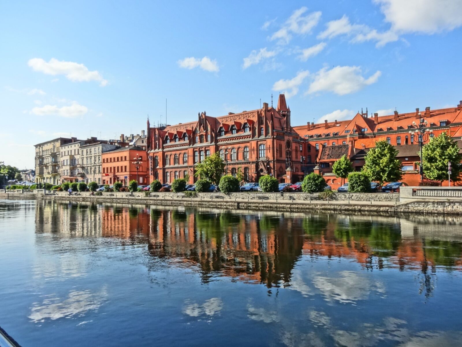 Sony Cyber-shot DSC-HX20V sample photo. Bydgoszcz, waterfront, embankment photography