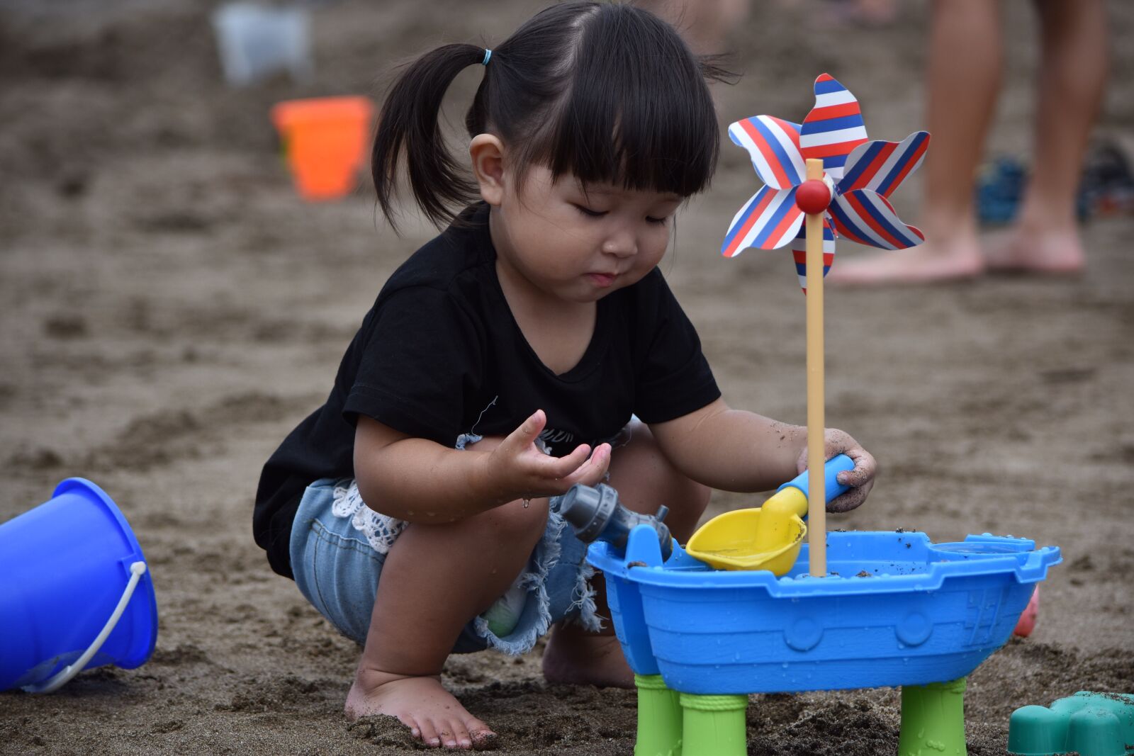 Nikon D5500 sample photo. Kid, toy, children photography