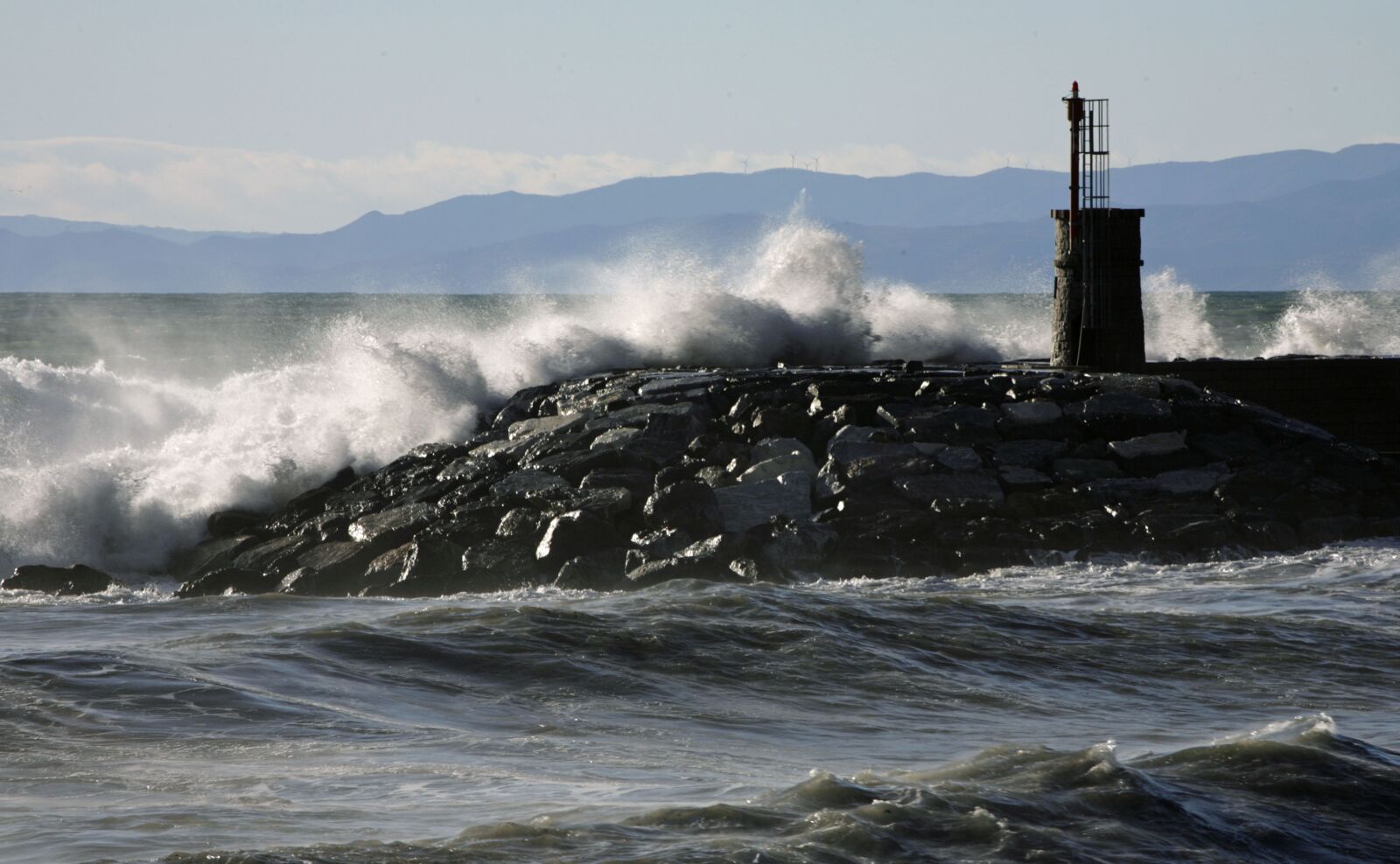 Canon EOS 5D sample photo. Recco, liguria, sea photography