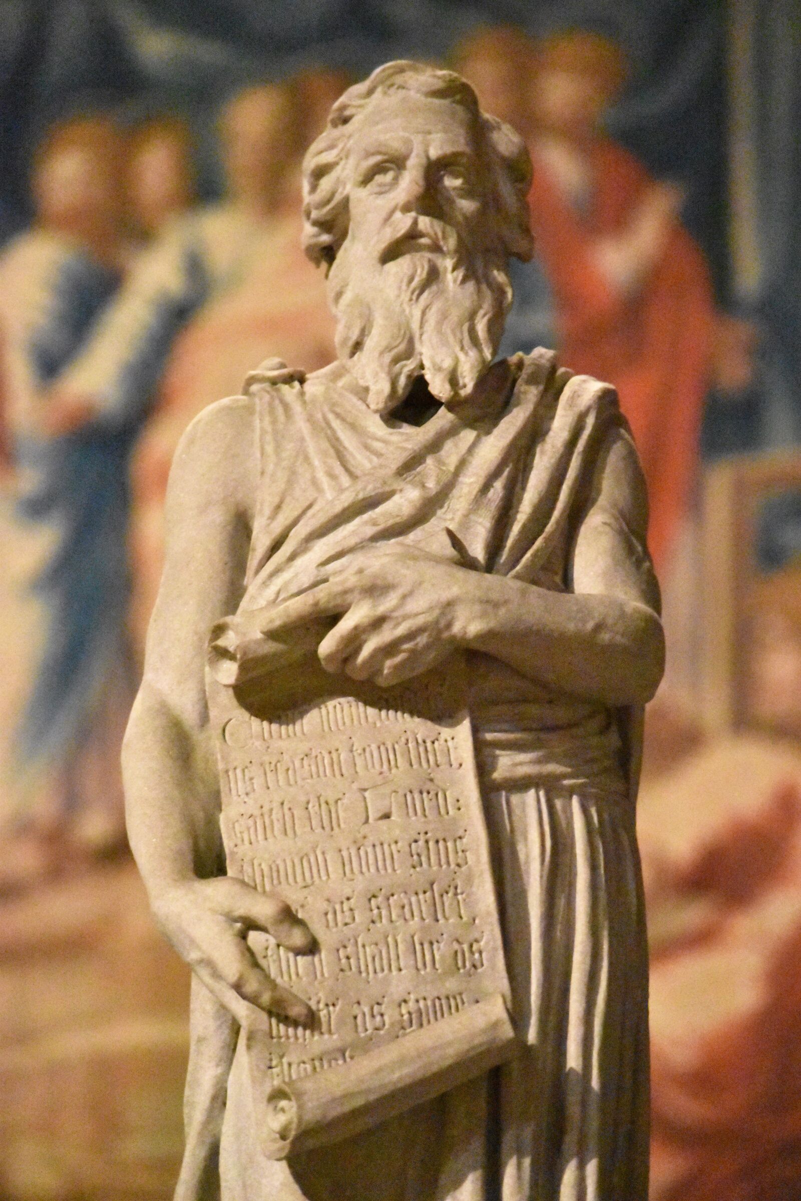 Nikon D5500 sample photo. Statue, saint, moses photography