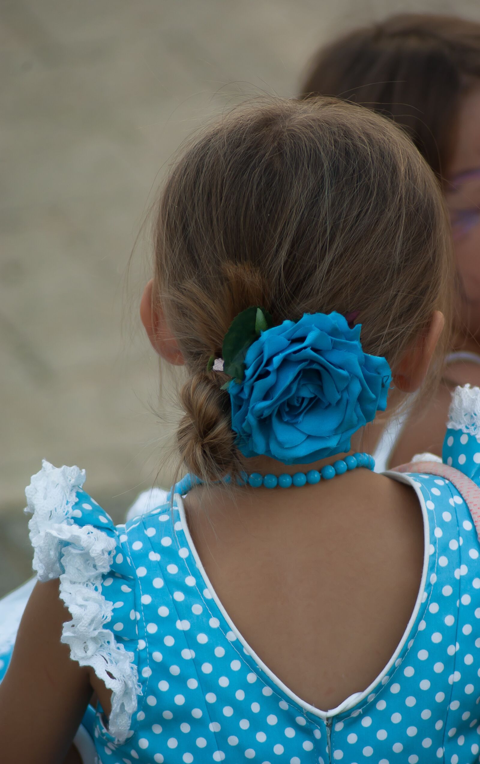 Tamron AF 70-300mm F4-5.6 Di LD Macro sample photo. Andalusian, child, lace photography