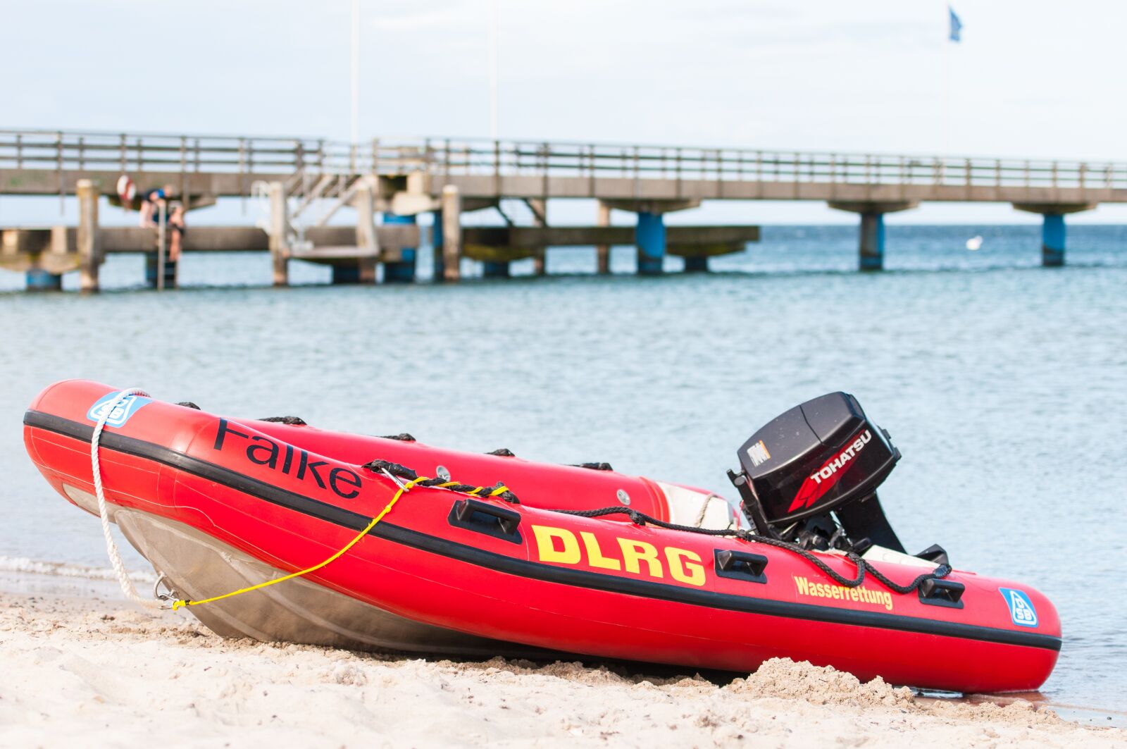 Nikon D300 sample photo. Dlrg, lifeboat, water photography