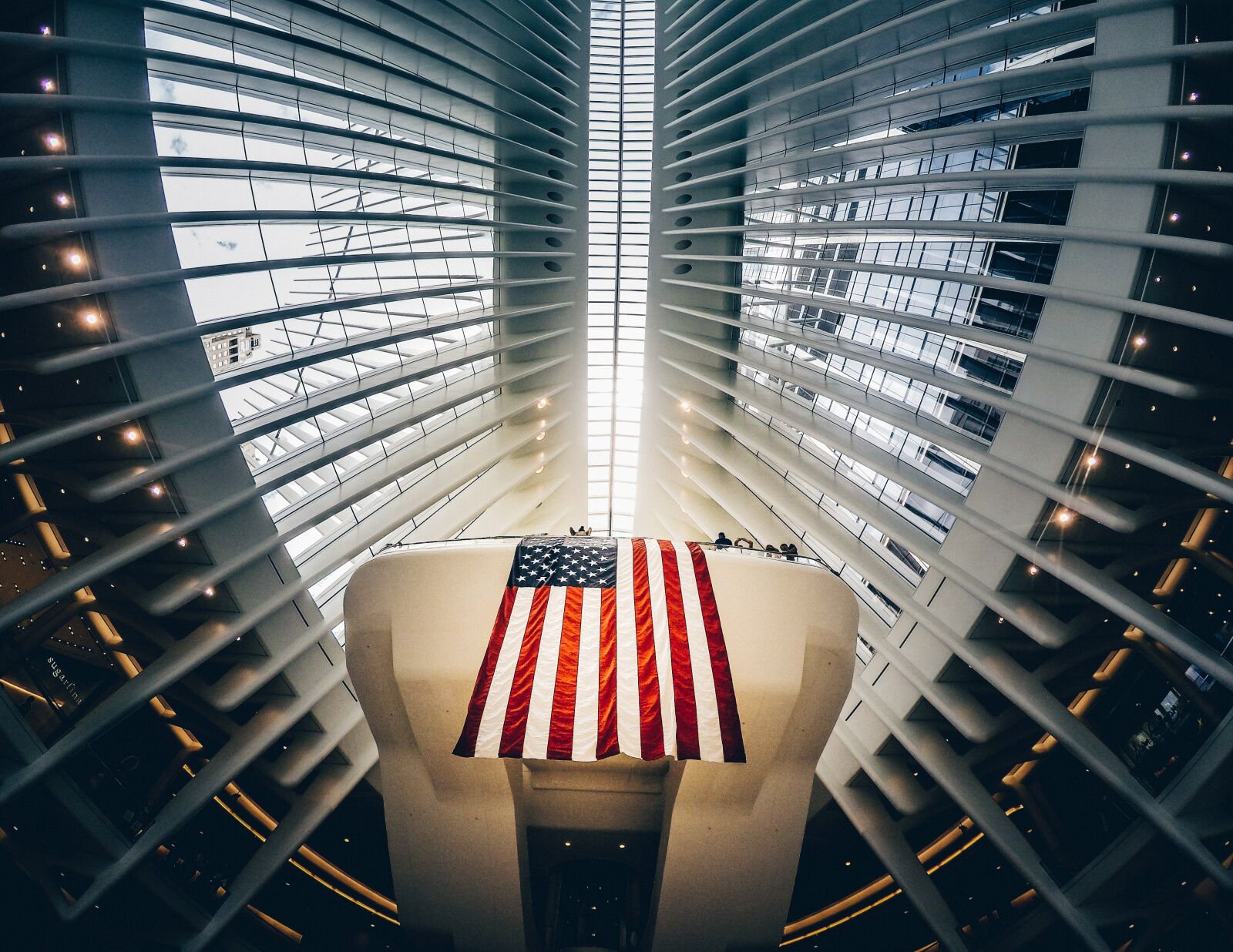 GoPro HERO4 Silver sample photo. American flag, architecture, building photography