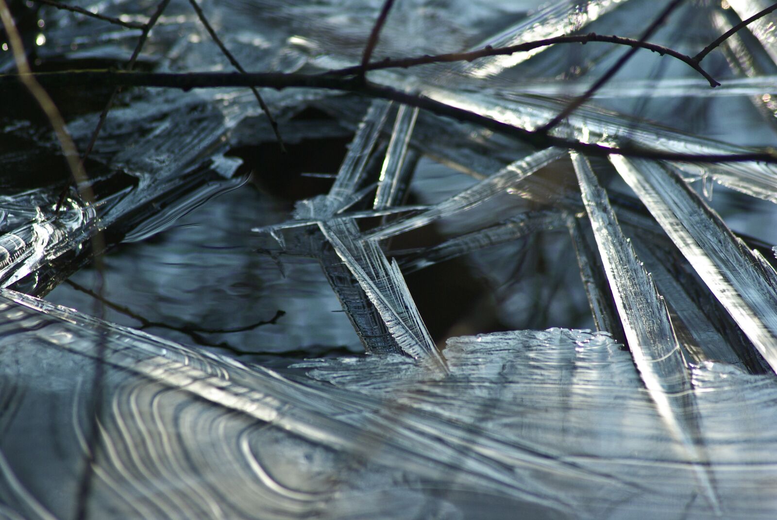 Pentax K10D sample photo. Gel, water, cold photography