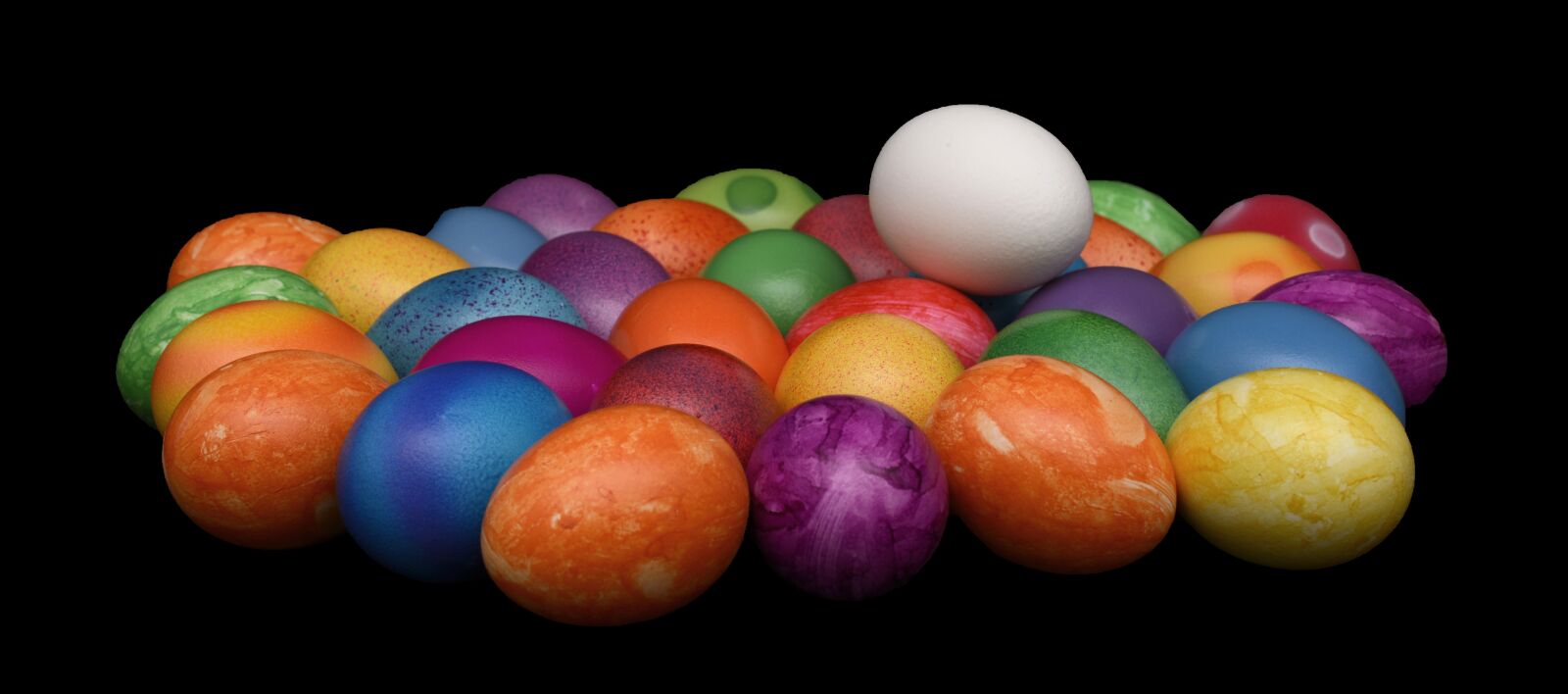 Nikon D7100 sample photo. Easter eggs, colorful, easter photography