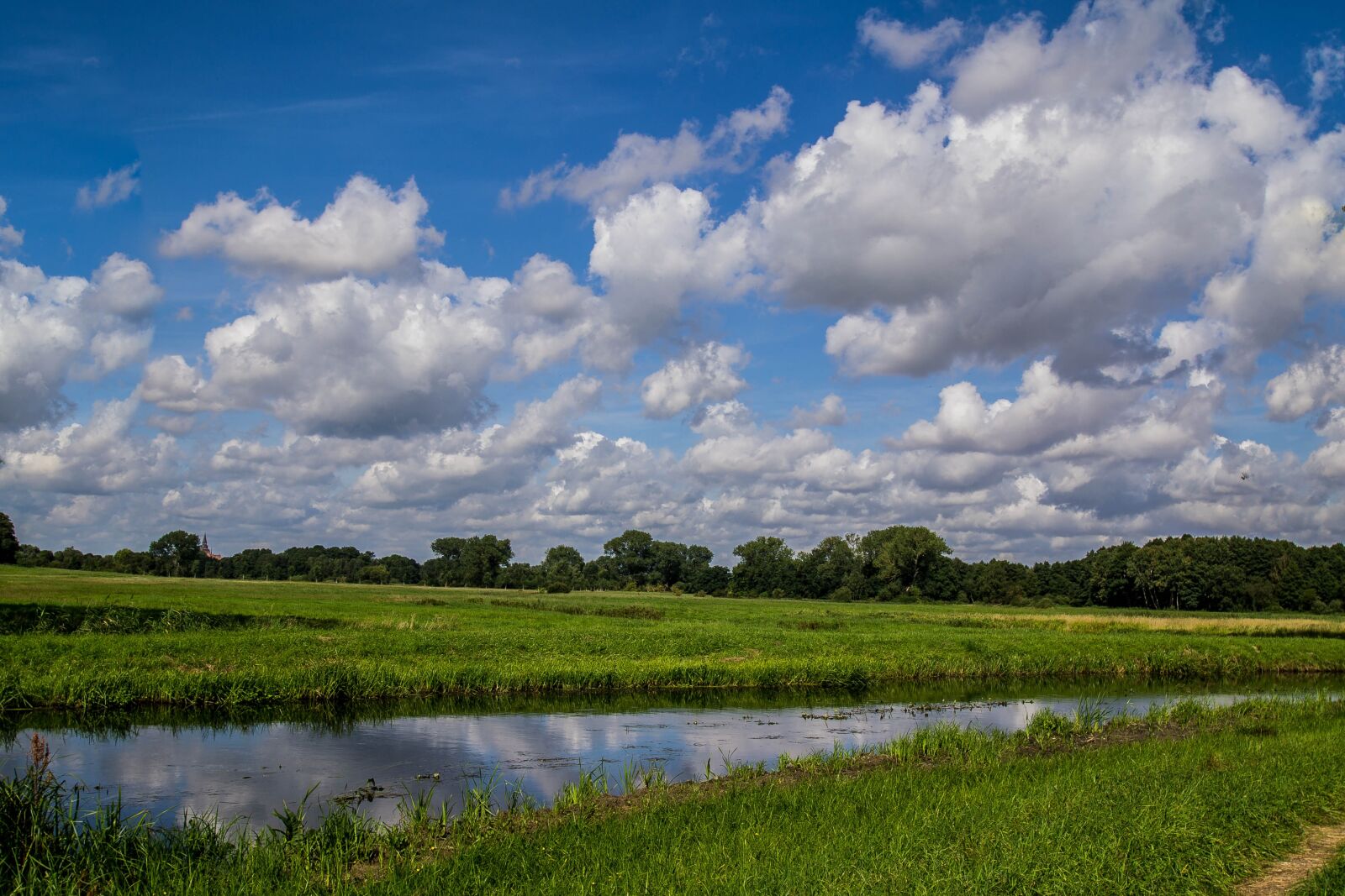 Nikon D3100 sample photo. Sky, clouds, river photography