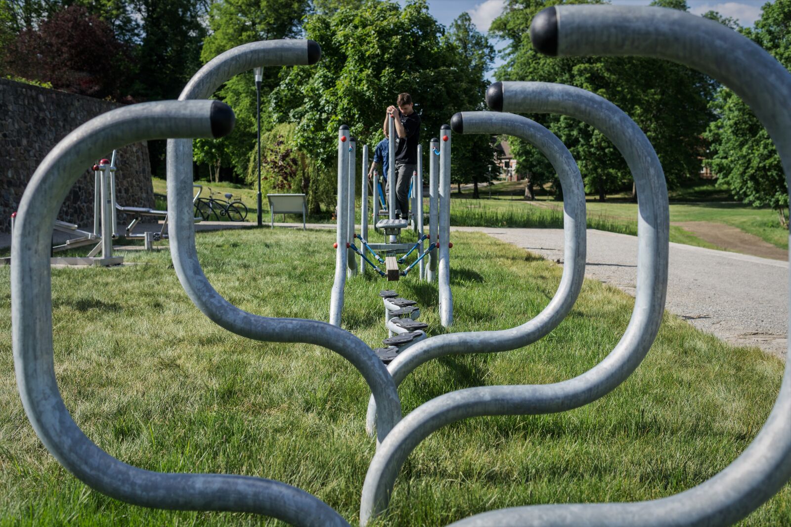 30mm F1.4 DC DN | Contemporary 016 sample photo. Playground, devices, play photography