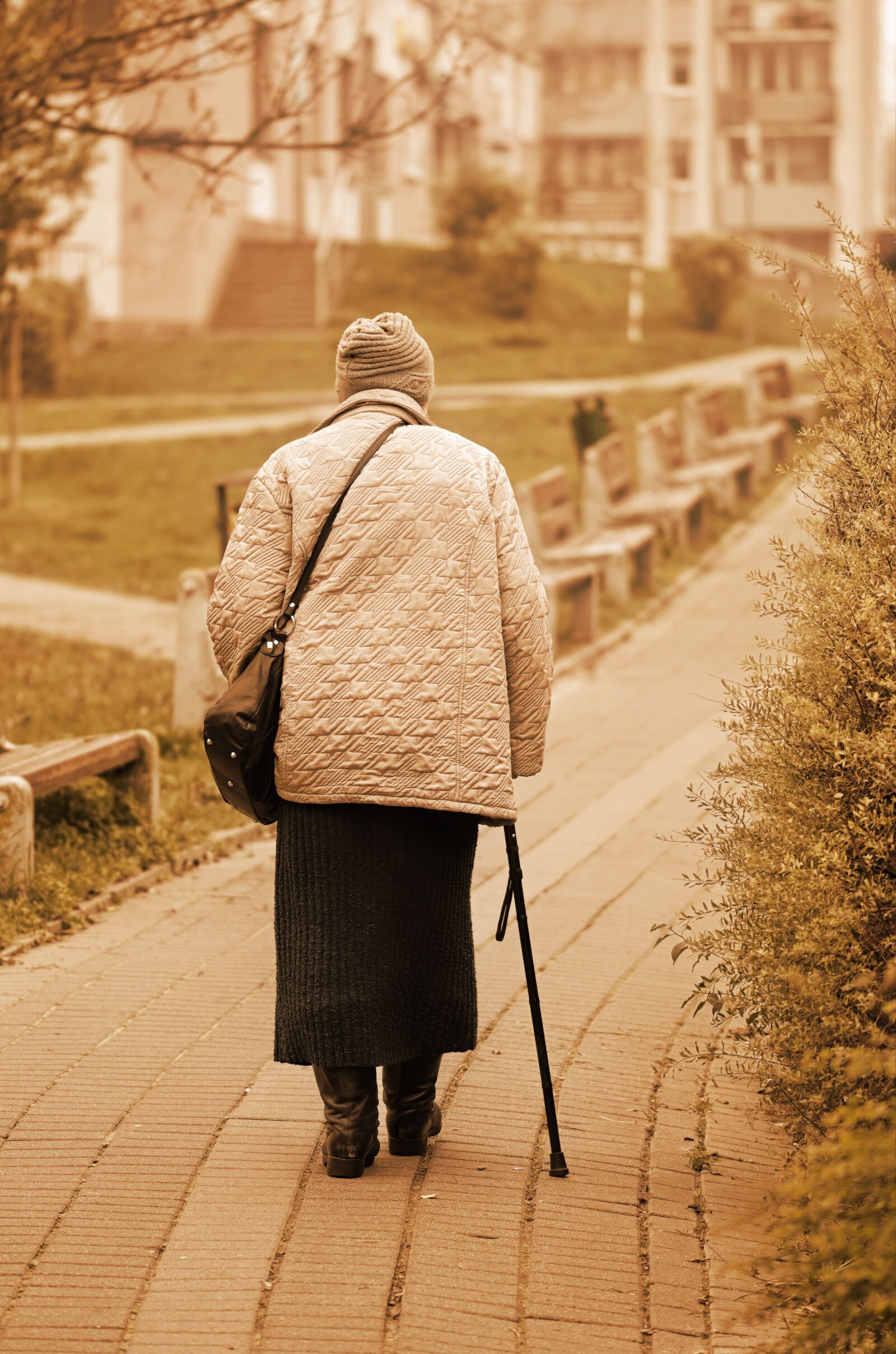 Nikon D5100 sample photo. Woman, old, person photography