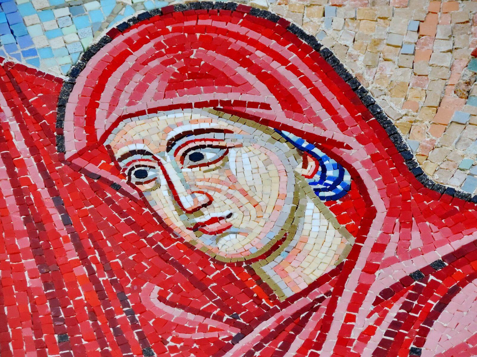 Nikon Coolpix P520 sample photo. Face, mosaic, portrait, pretty photography