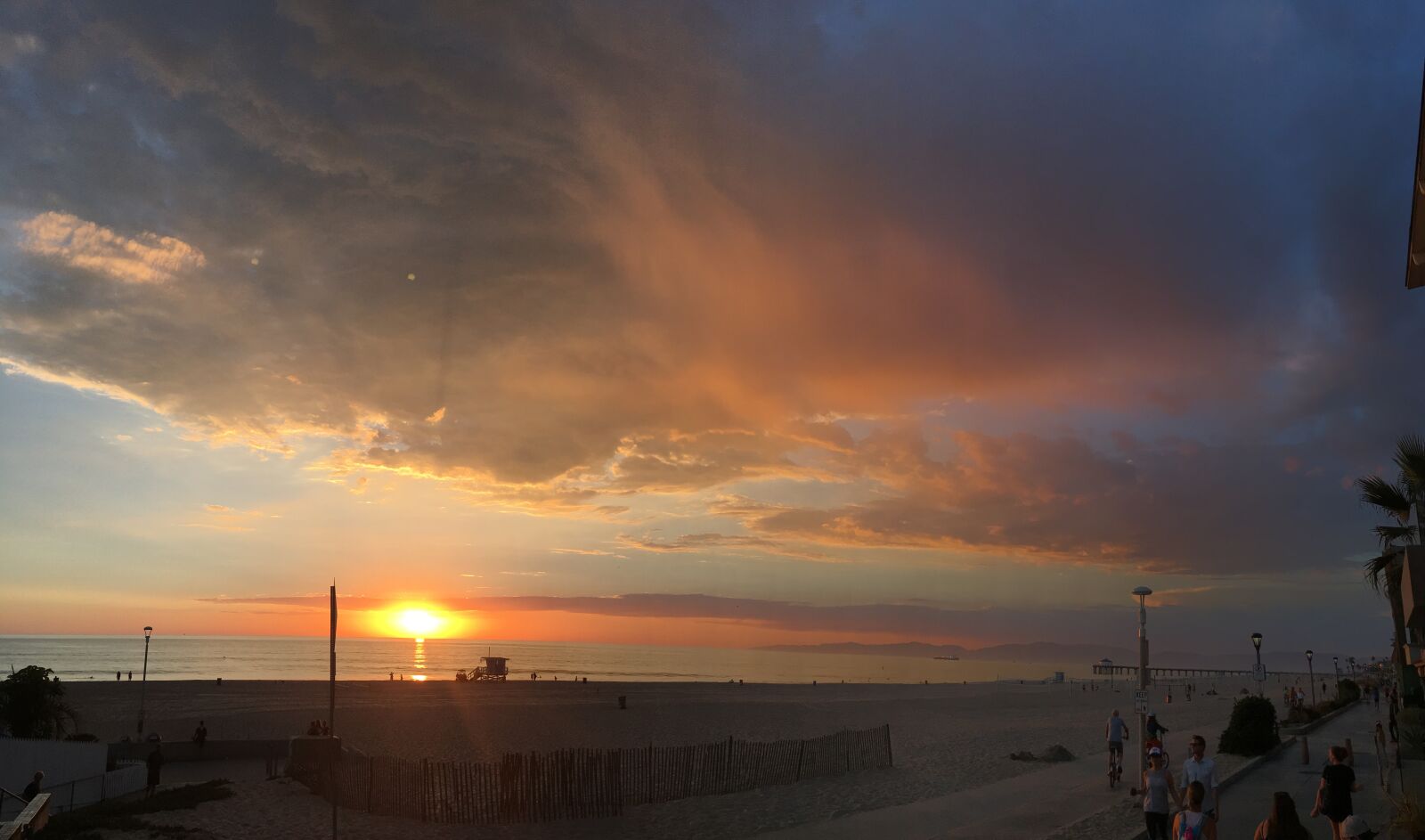 Apple iPhone 6s sample photo. Southern, california, beach, sunset photography