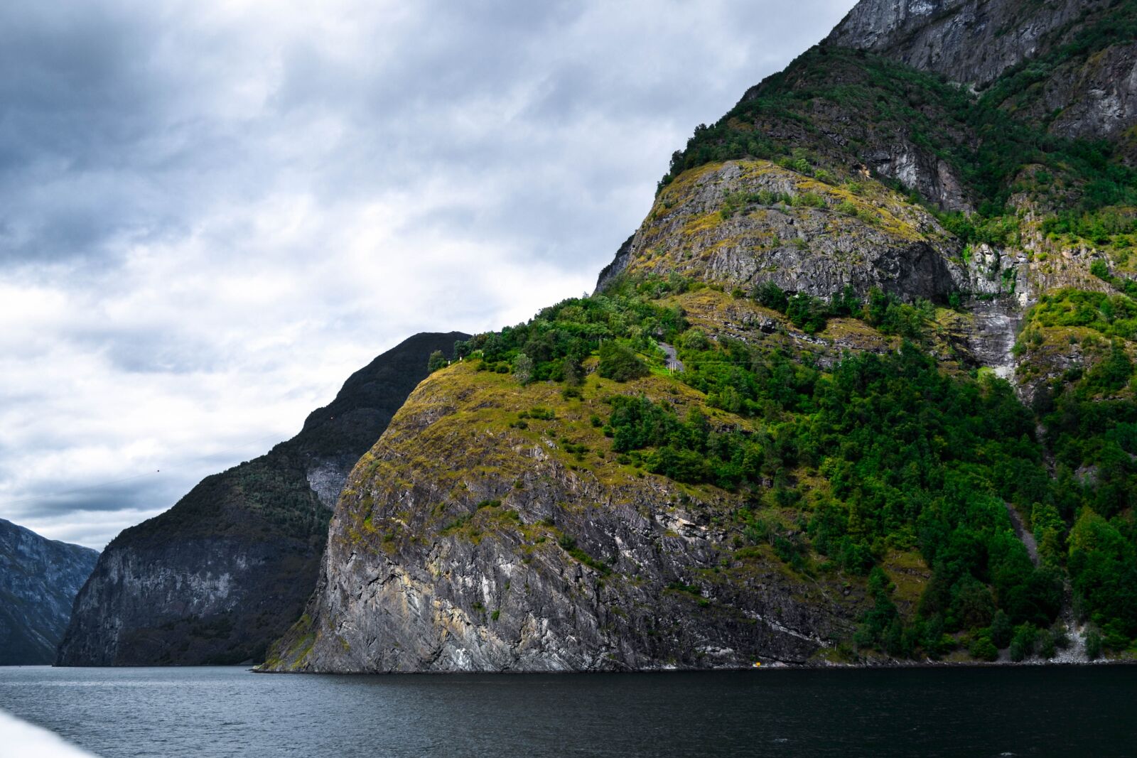 Nikon D3100 sample photo. Norway, sky, rock photography
