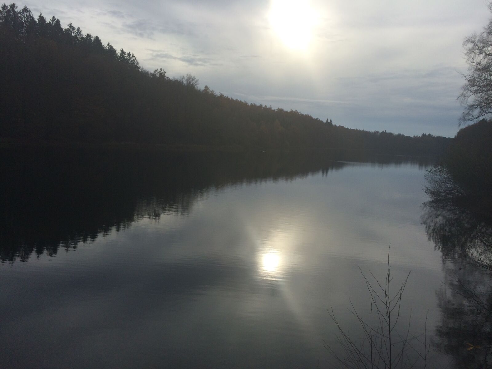 Apple iPhone 5s sample photo. Sun, landscape, water photography