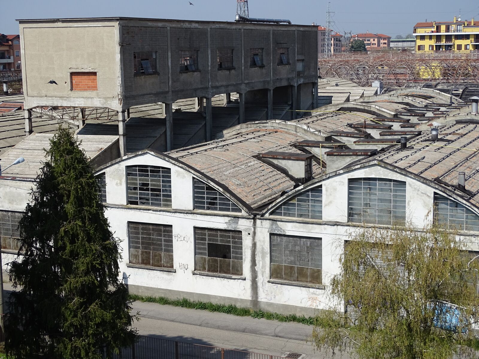 Sony Cyber-shot DSC-HX350 sample photo. Factory, abandoned, industry photography