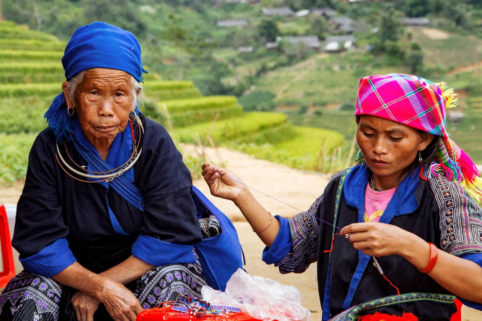 Canon EOS 6D + Canon EF 24-105mm F4L IS USM sample photo. Farmer, mucangchai, vietnam photography