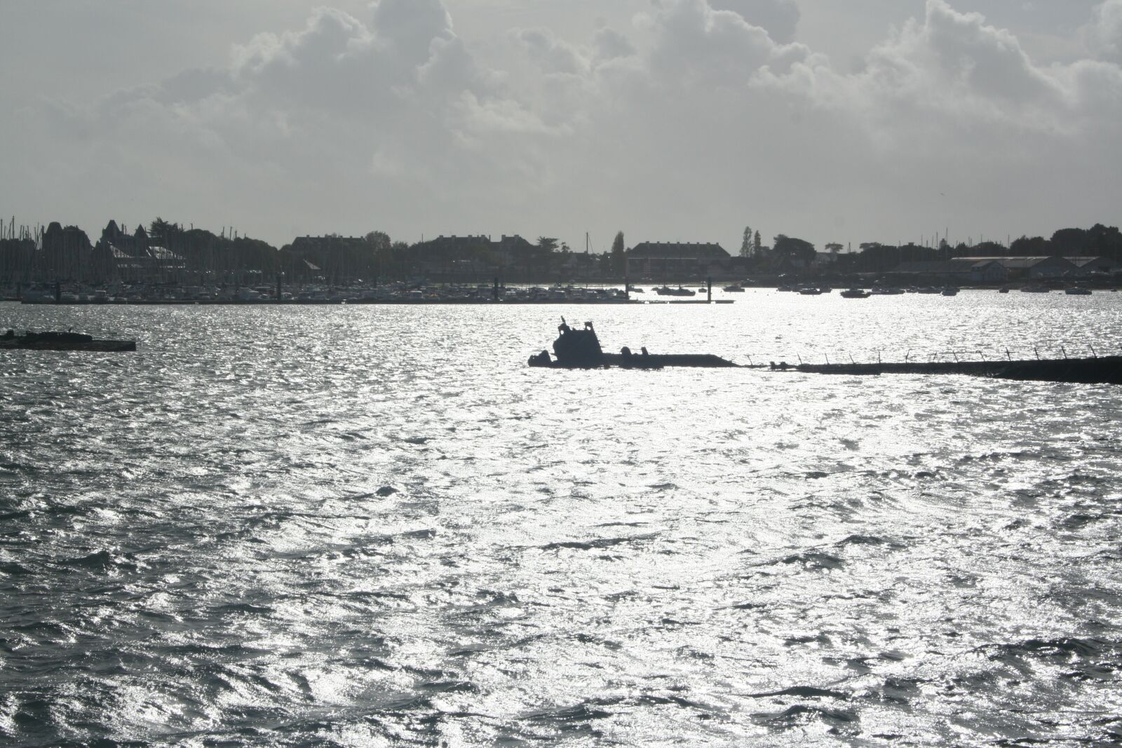 Canon EOS 350D (EOS Digital Rebel XT / EOS Kiss Digital N) sample photo. Lorient, brittany, naval base photography