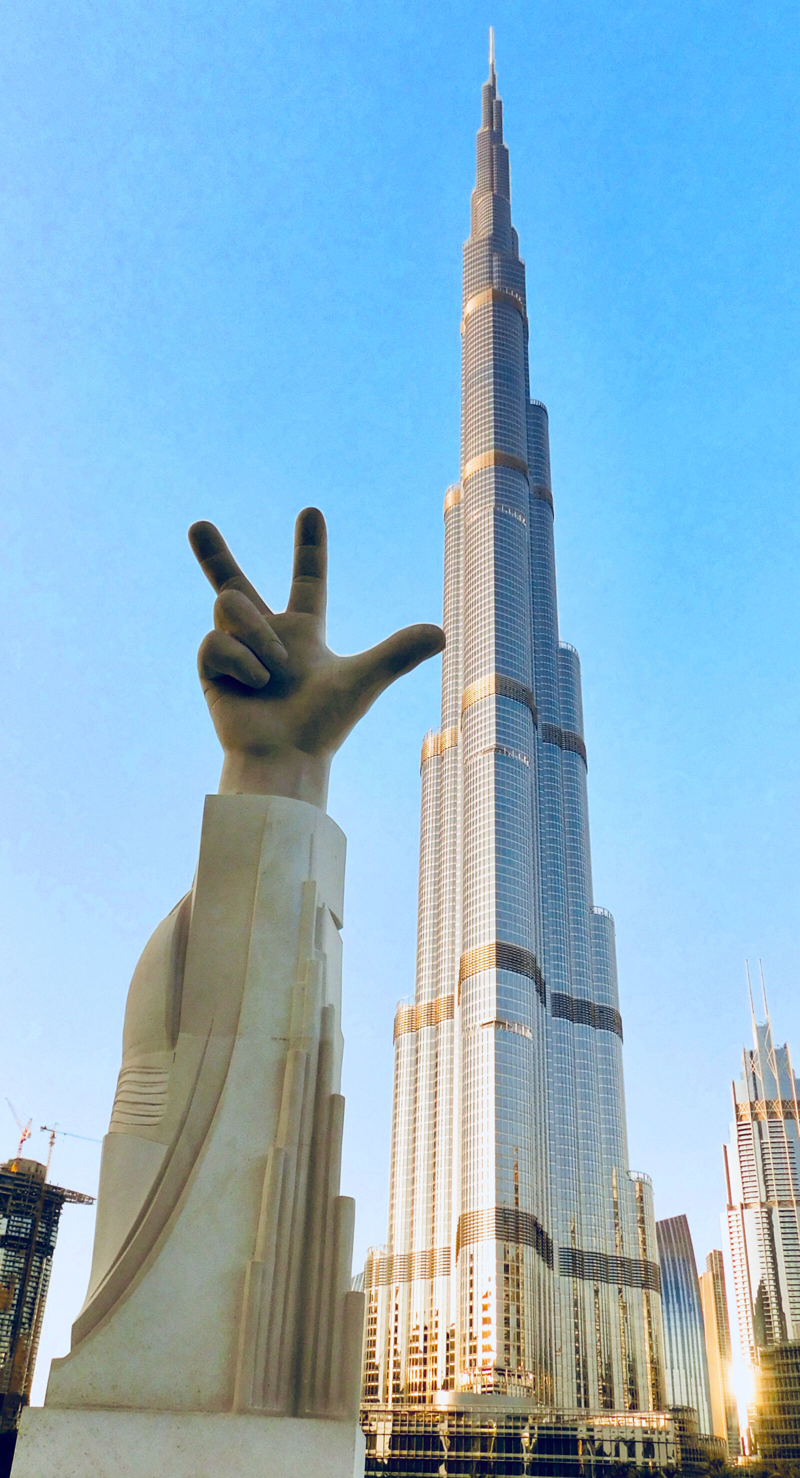 Nikon Coolpix B500 sample photo. Burj, khalifa, city, park photography