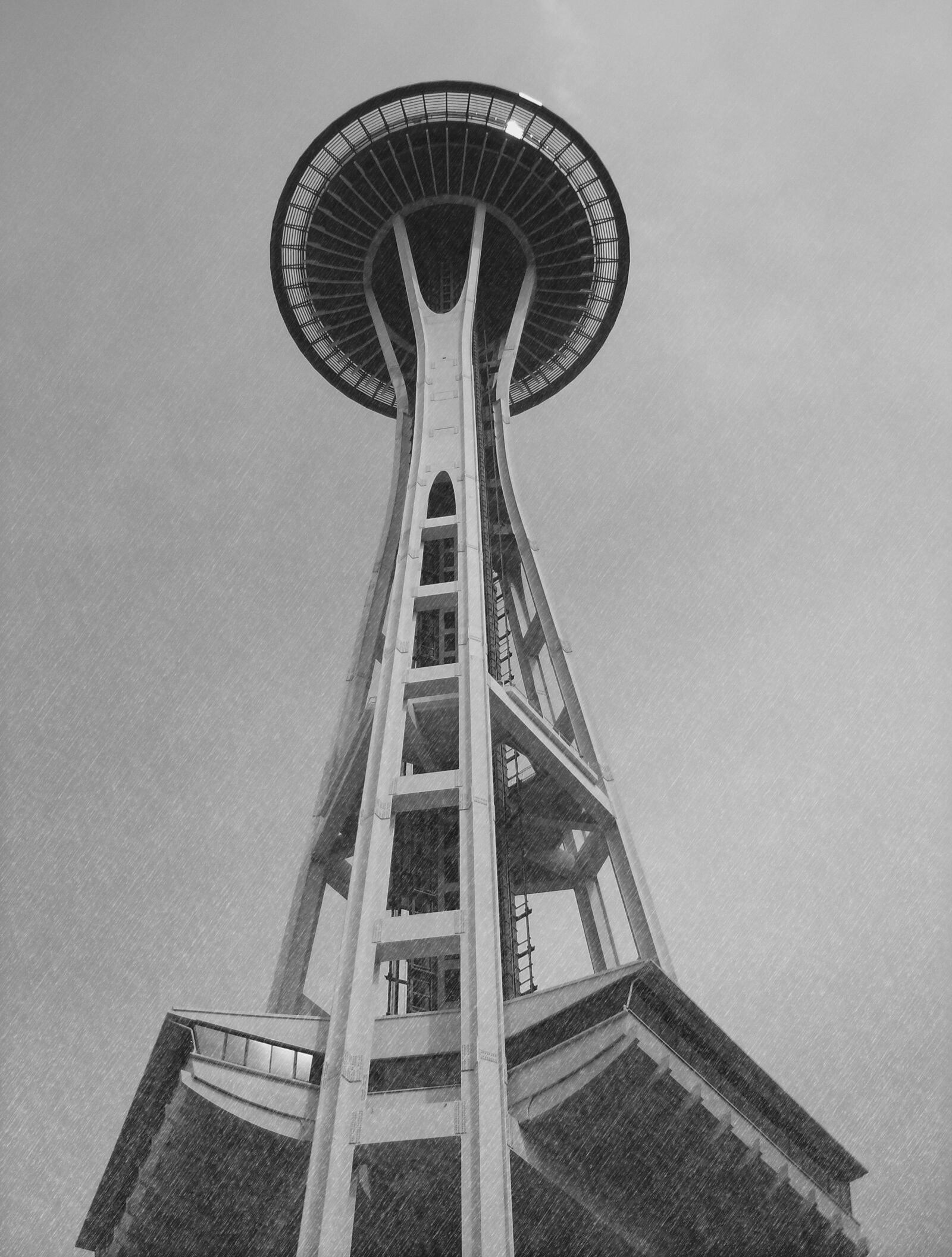 Samsung ES20/ VLUU ES20/  SL35 sample photo. Space needle, seattle, museum photography