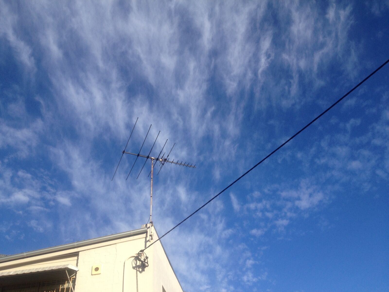 Apple iPhone 4S sample photo. Blue, sky, tv, aerial photography