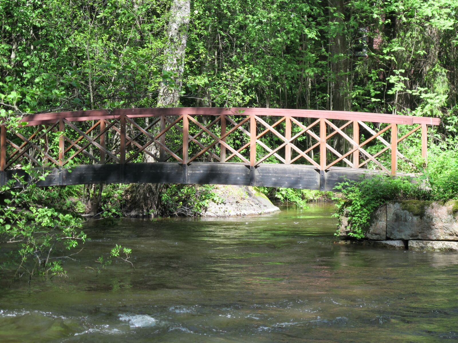 Canon PowerShot G12 sample photo. Bridge, langinkoski, finnish photography
