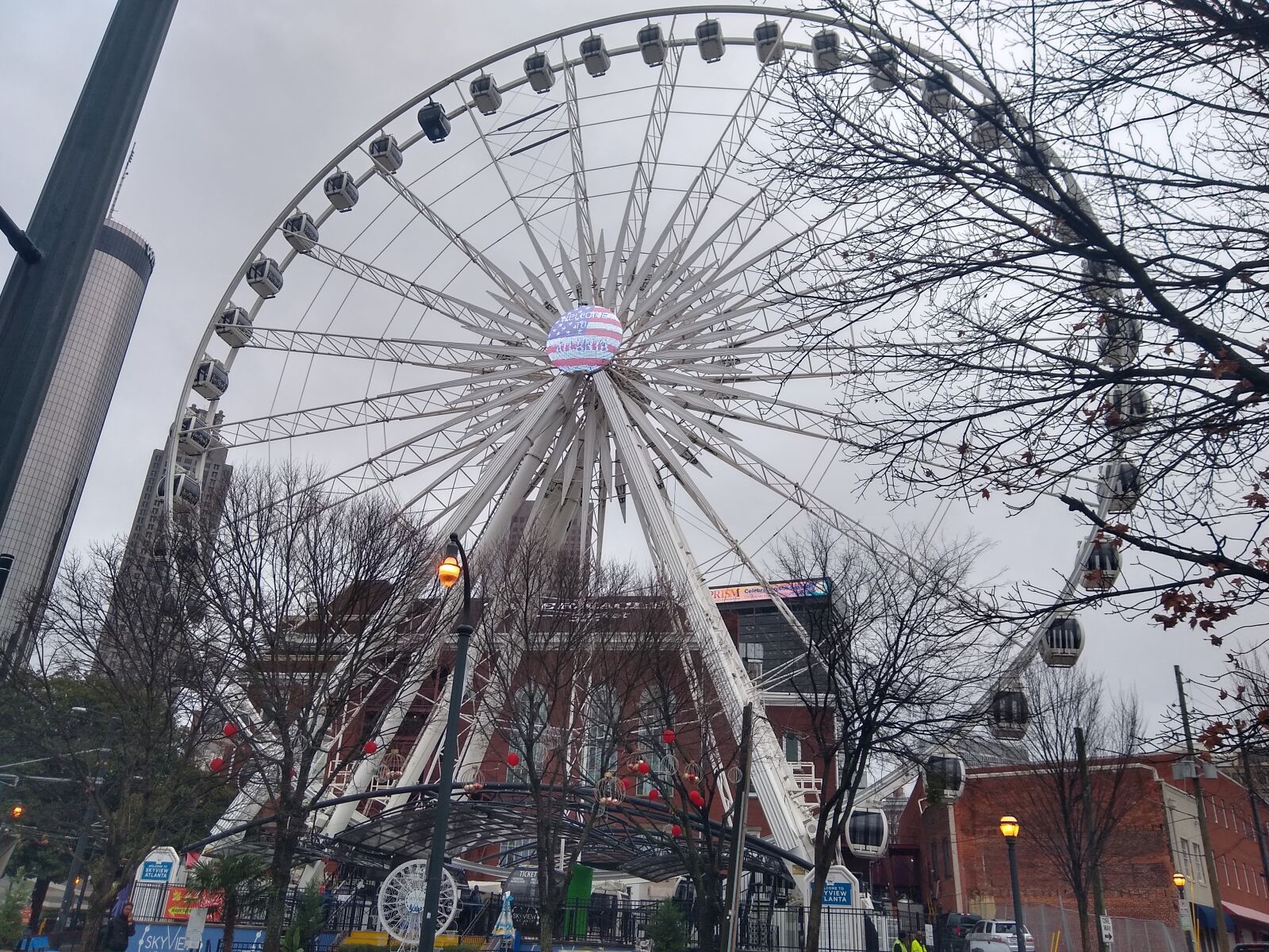 Motorola moto g(8) plus sample photo. Wheel, giant, atlanta photography