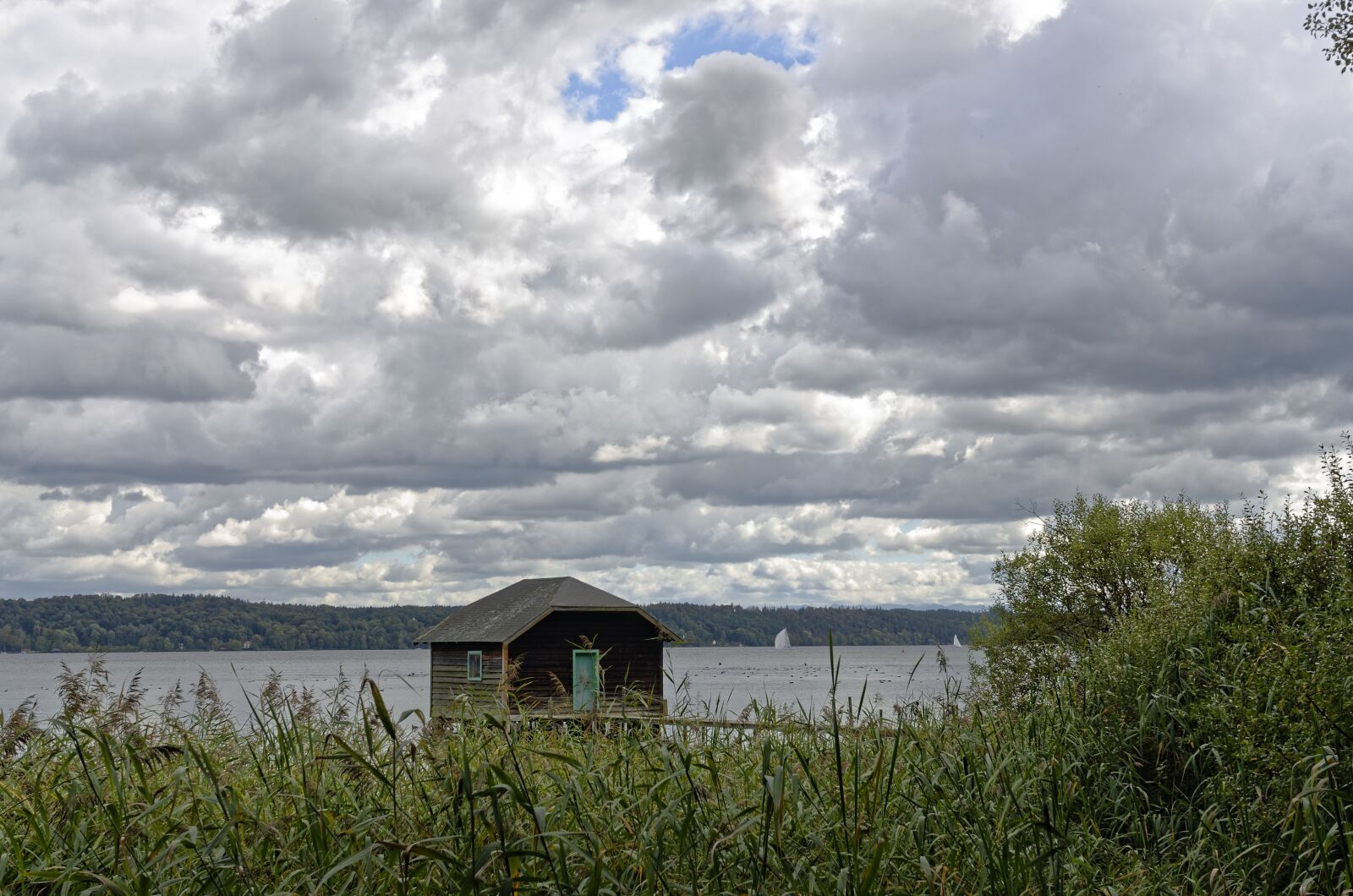 Nikon D7000 sample photo. Lake, clouds, sky photography