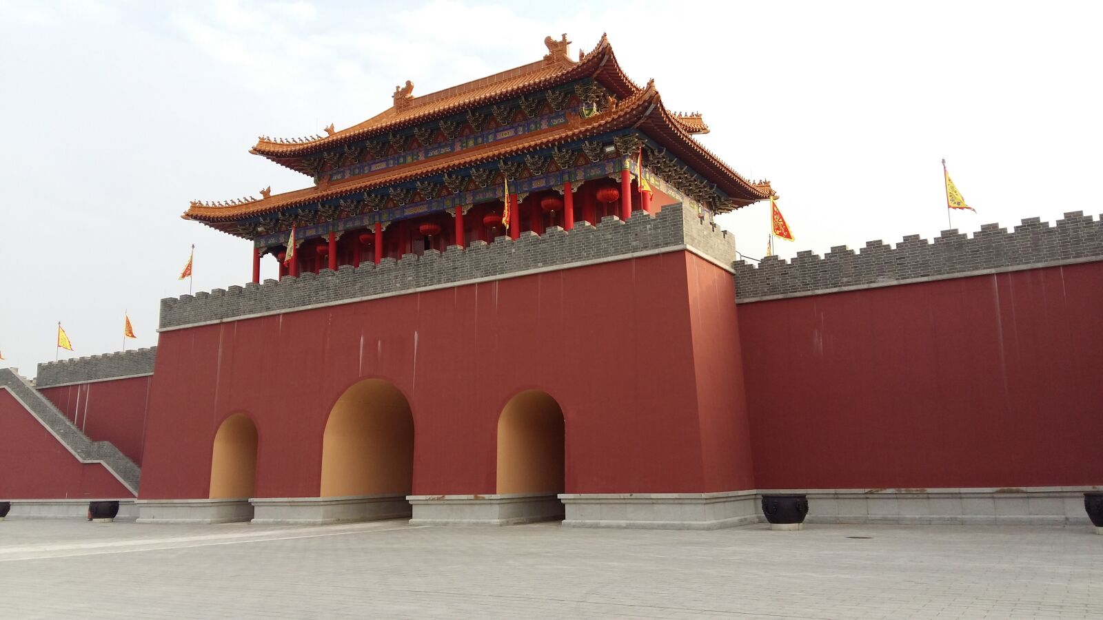 Samsung Galaxy A5 sample photo. Tiananmen square, city gate photography