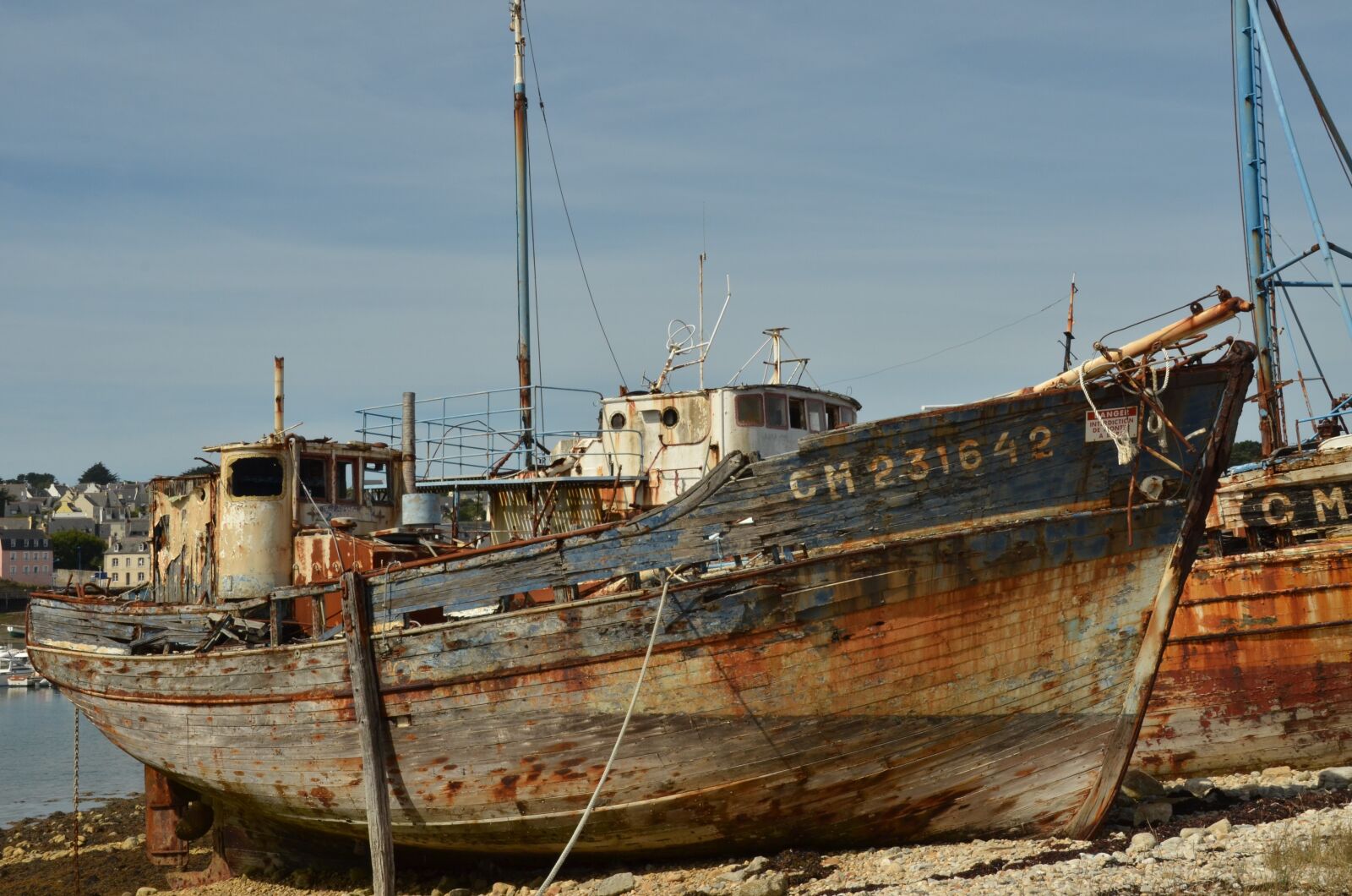 Nikon D7000 sample photo. Wreck, boat, ship photography