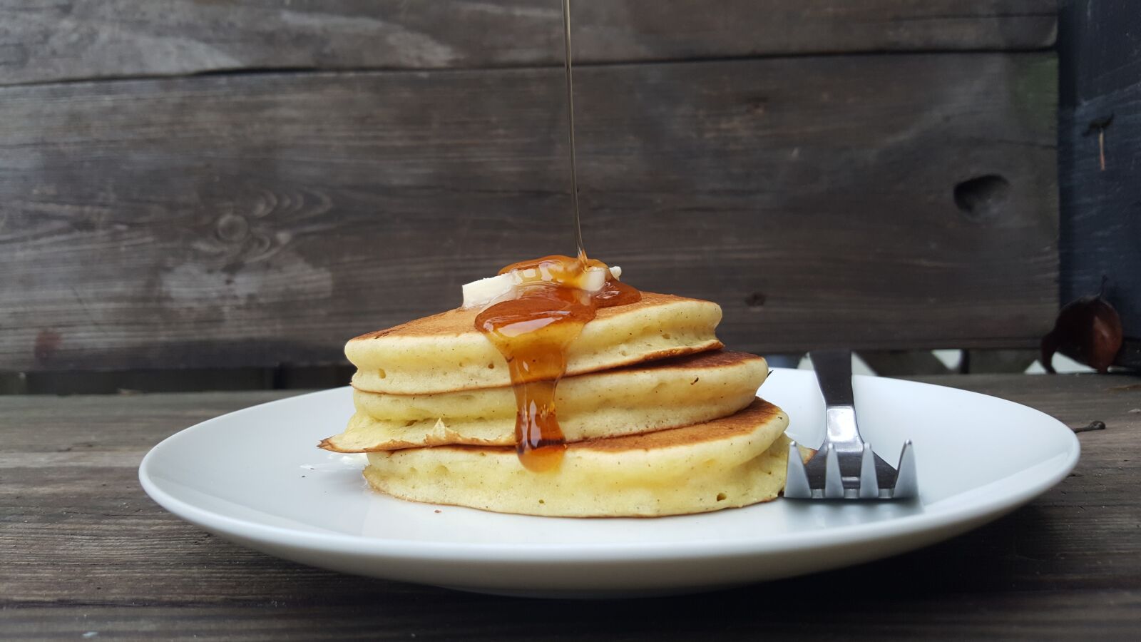 Samsung Galaxy Note5 sample photo. Breakfast, pancake, syrup photography