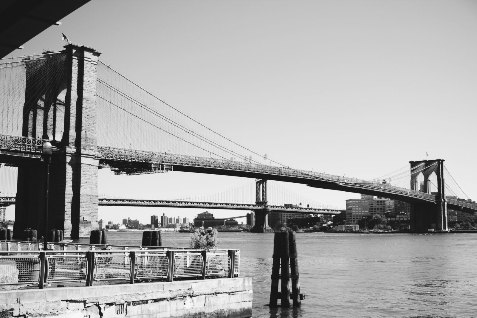 Canon EOS 60D + Canon EF-S 24mm F2.8 STM sample photo. New york, bridge, brooklyn photography