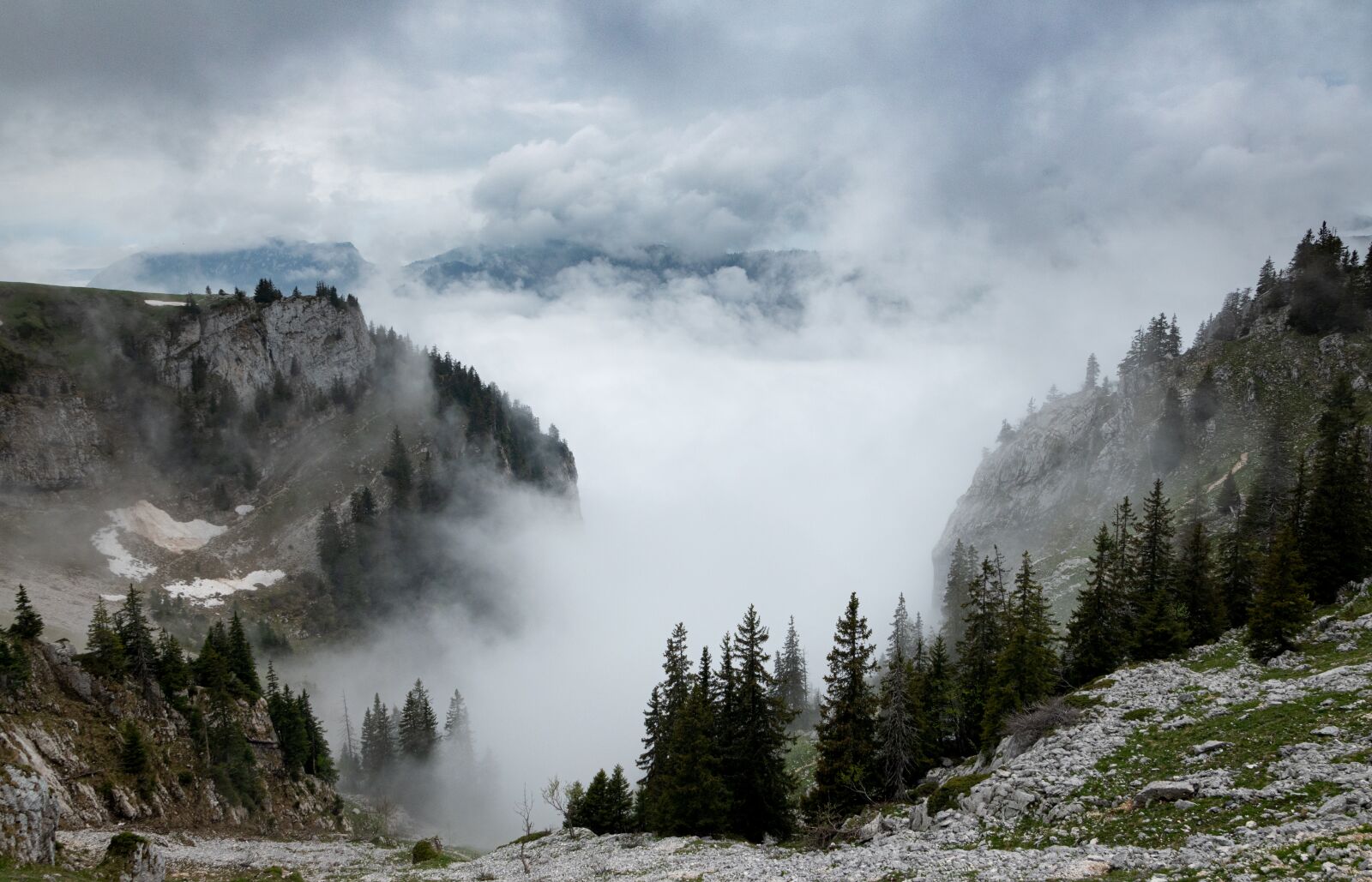 Nikon D5600 sample photo. Mountain, mist, landscape photography