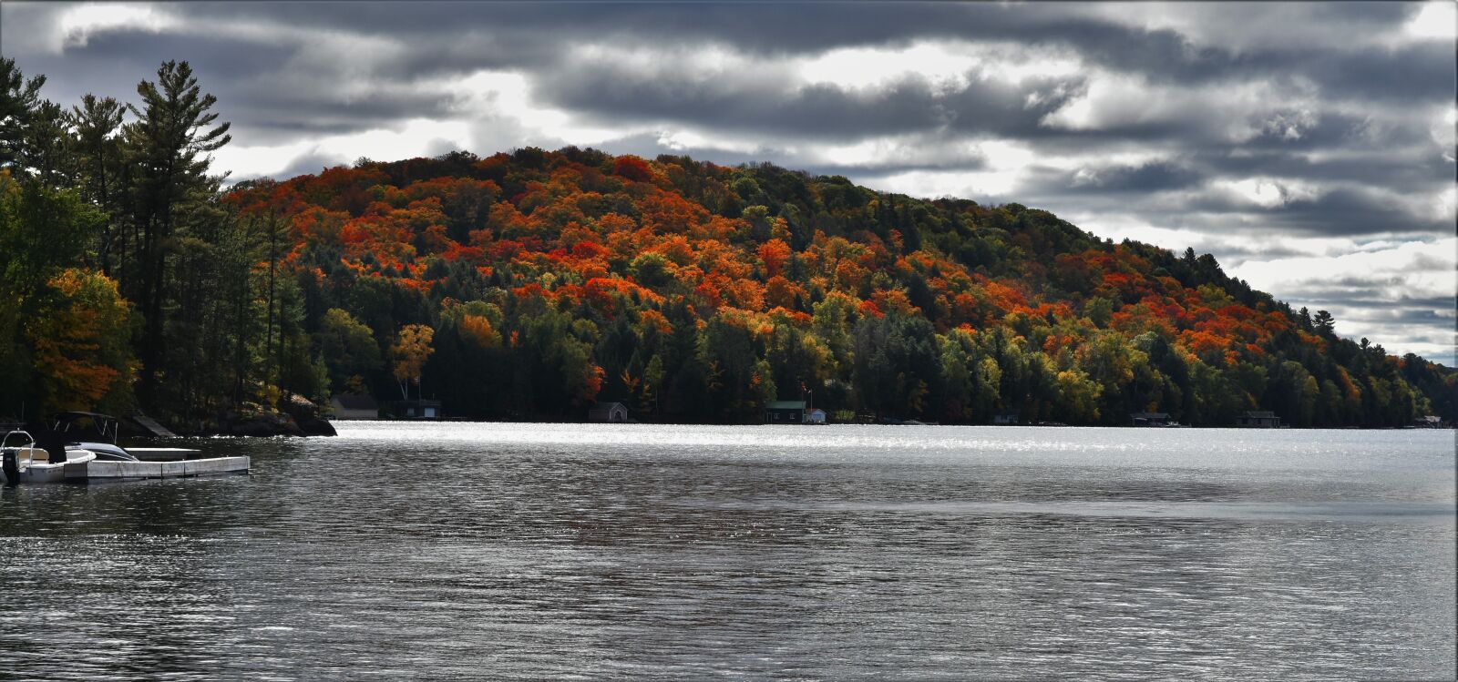 Nikon D7200 sample photo. Maple, lake, the scenery photography