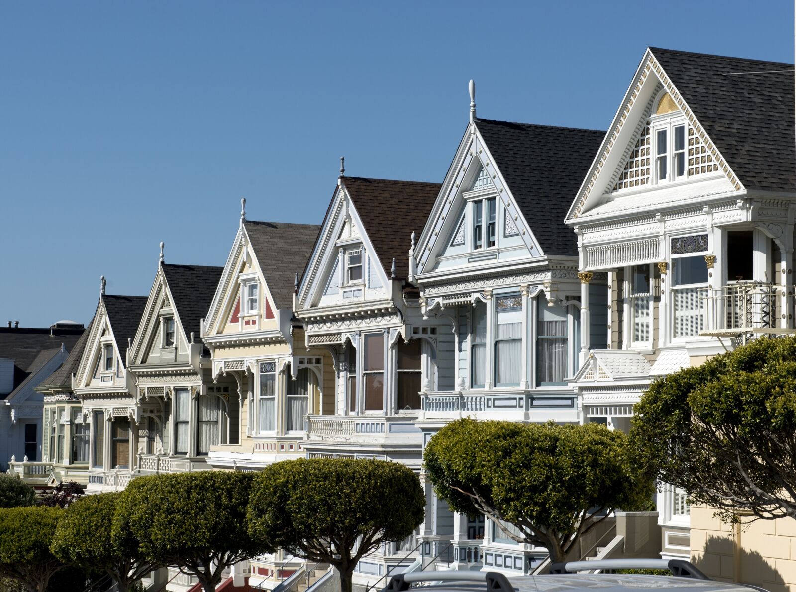 Nikon D800 sample photo. Painted ladies, san francisco photography