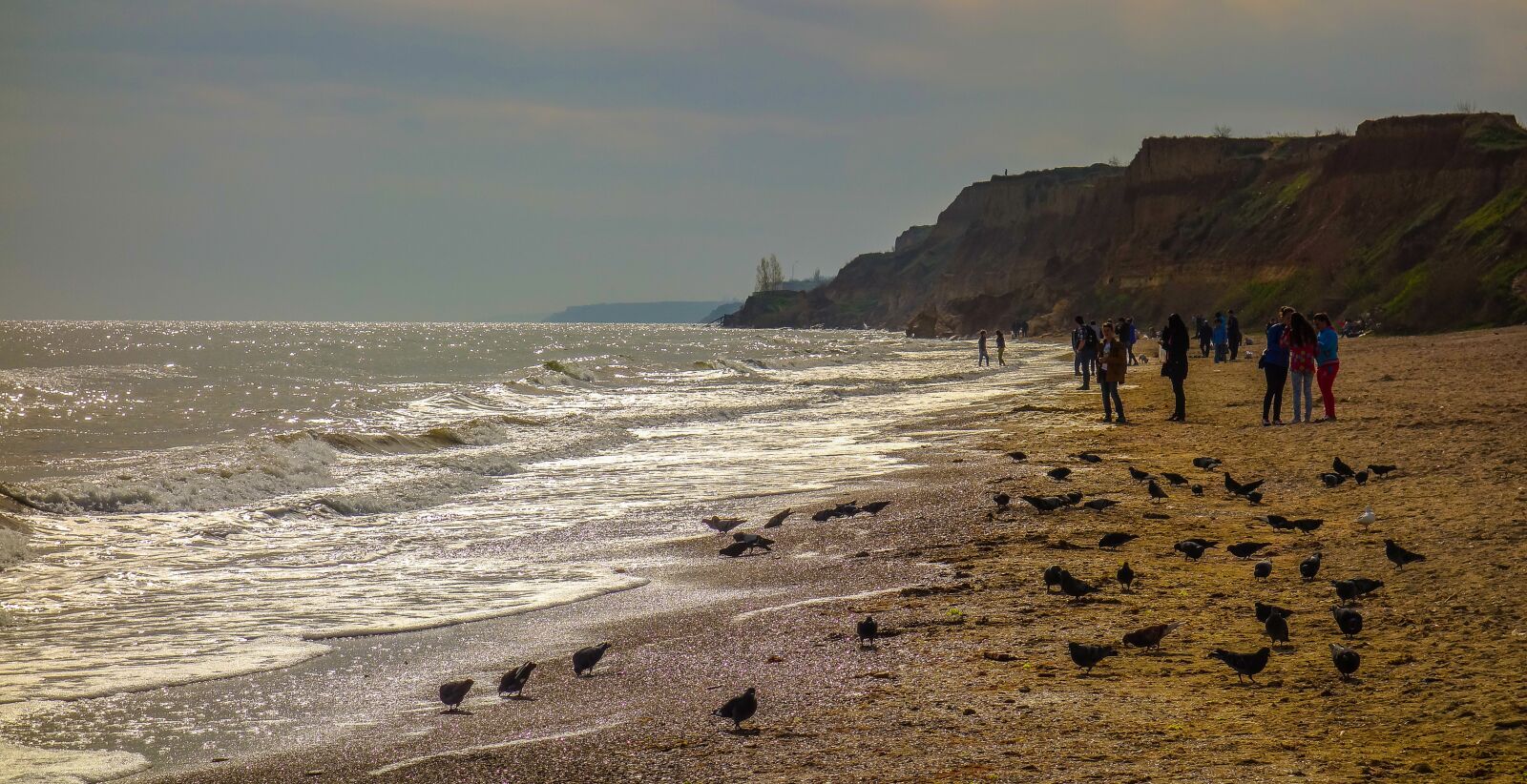 Sony Cyber-shot DSC-RX100 sample photo. Sea, beach, people photography