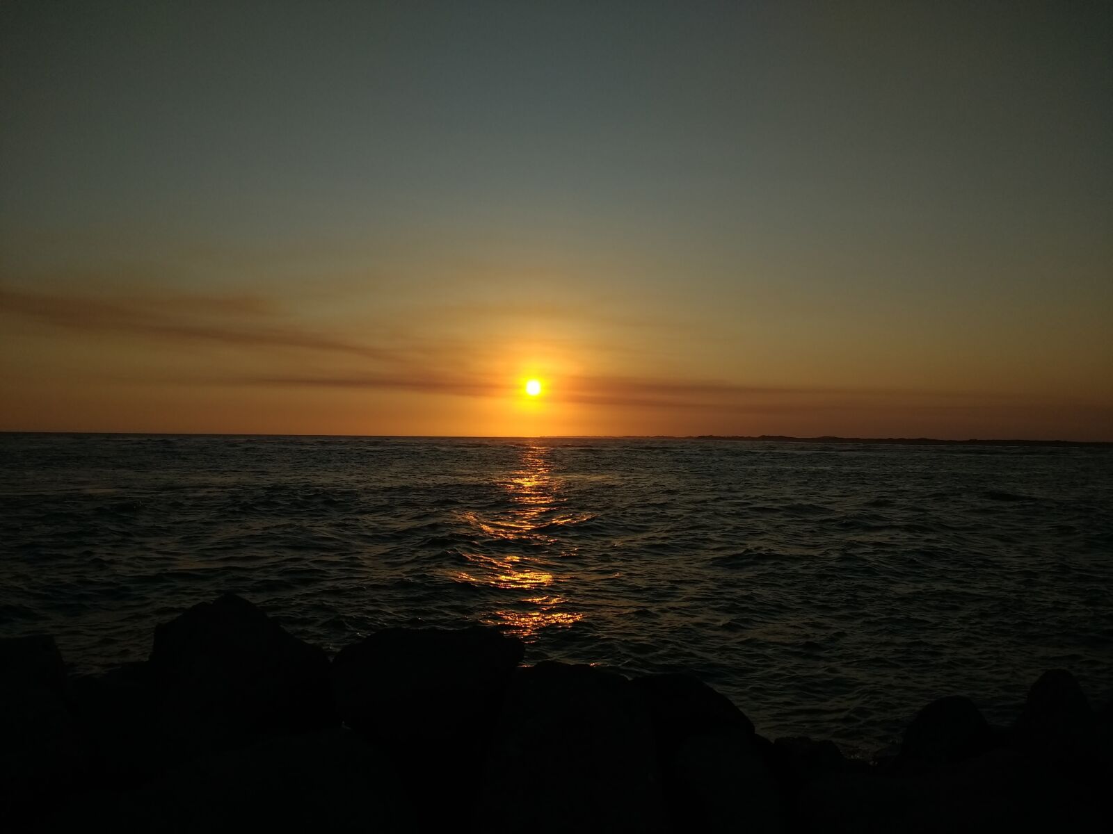 Motorola Moto G (4) sample photo. Sea, sun, sky photography