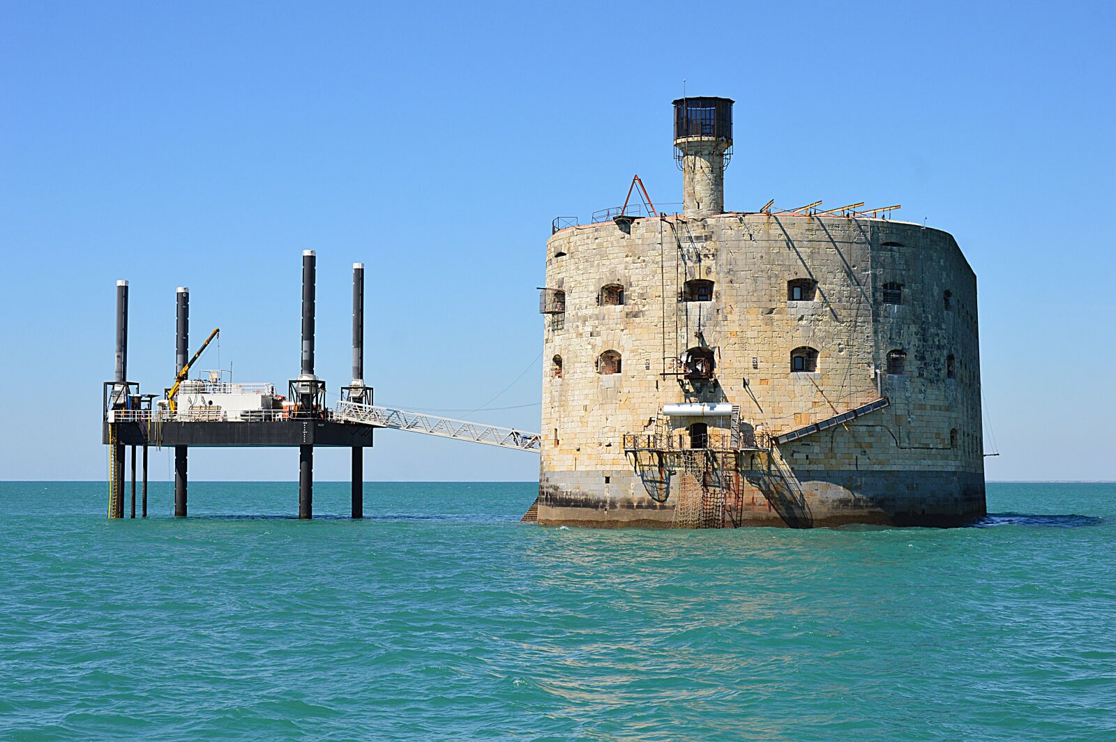 Nikon D3200 sample photo. Fort boyard, fort, the photography