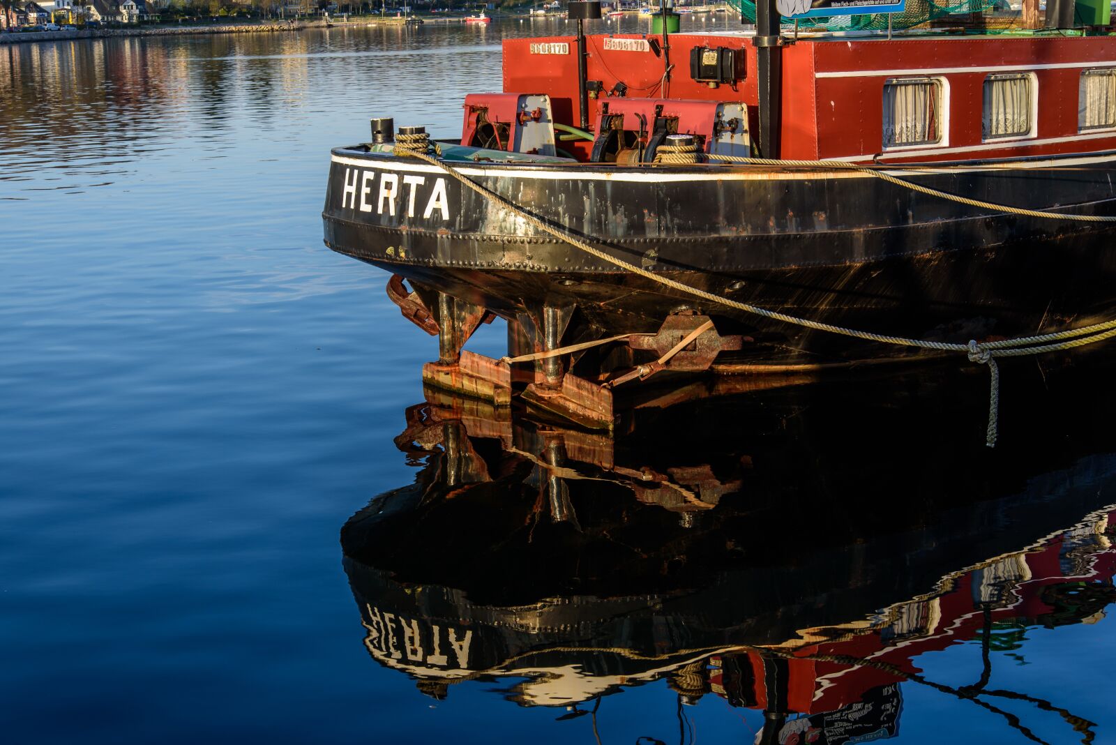 Nikon D750 sample photo. Port, ship, water photography
