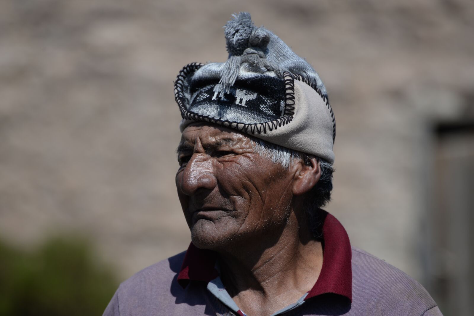 Nikon D610 sample photo. Portrait, sun, wrinkle photography