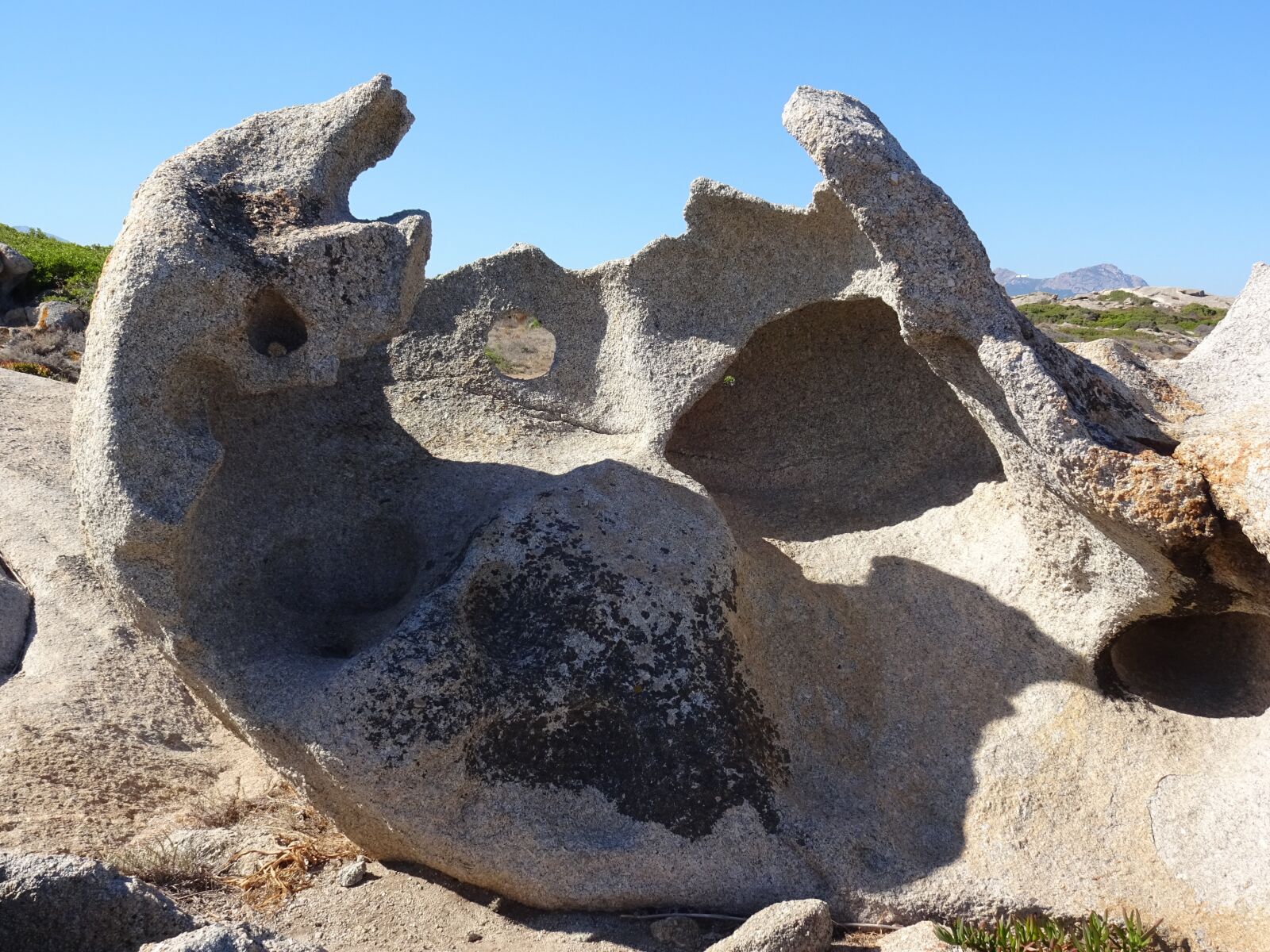 Sony Cyber-shot DSC-WX220 sample photo. Corsica, rock, bizarre photography