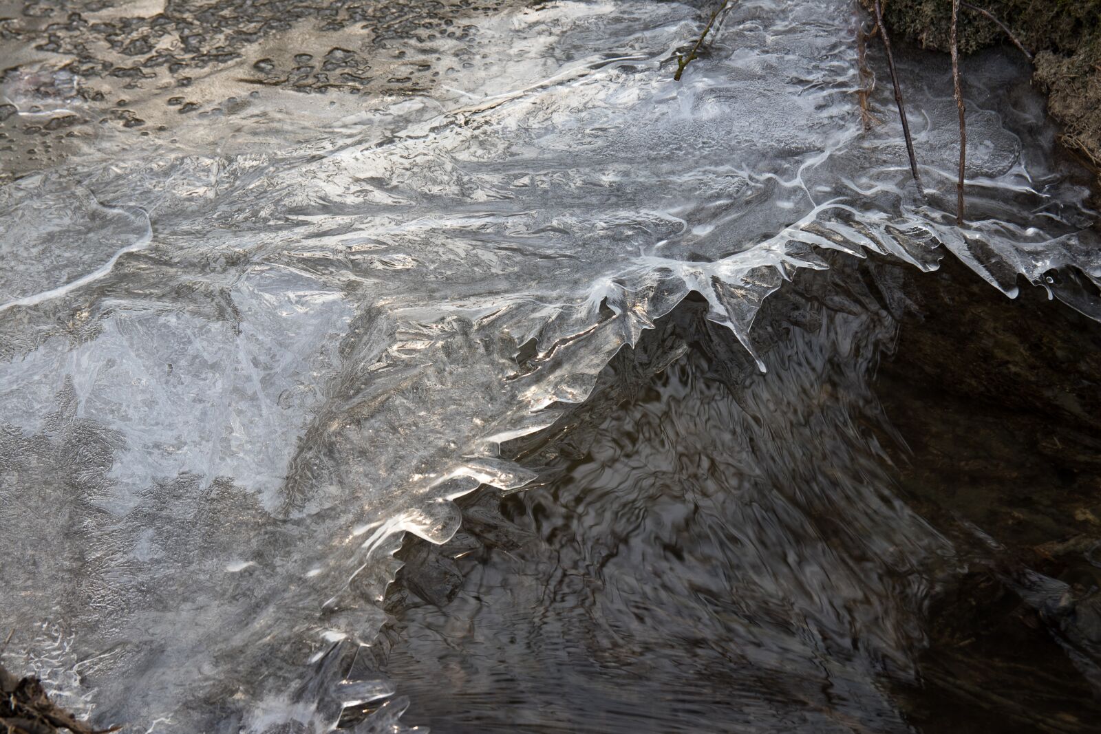 Canon EOS 80D sample photo. Ice, water, winter photography