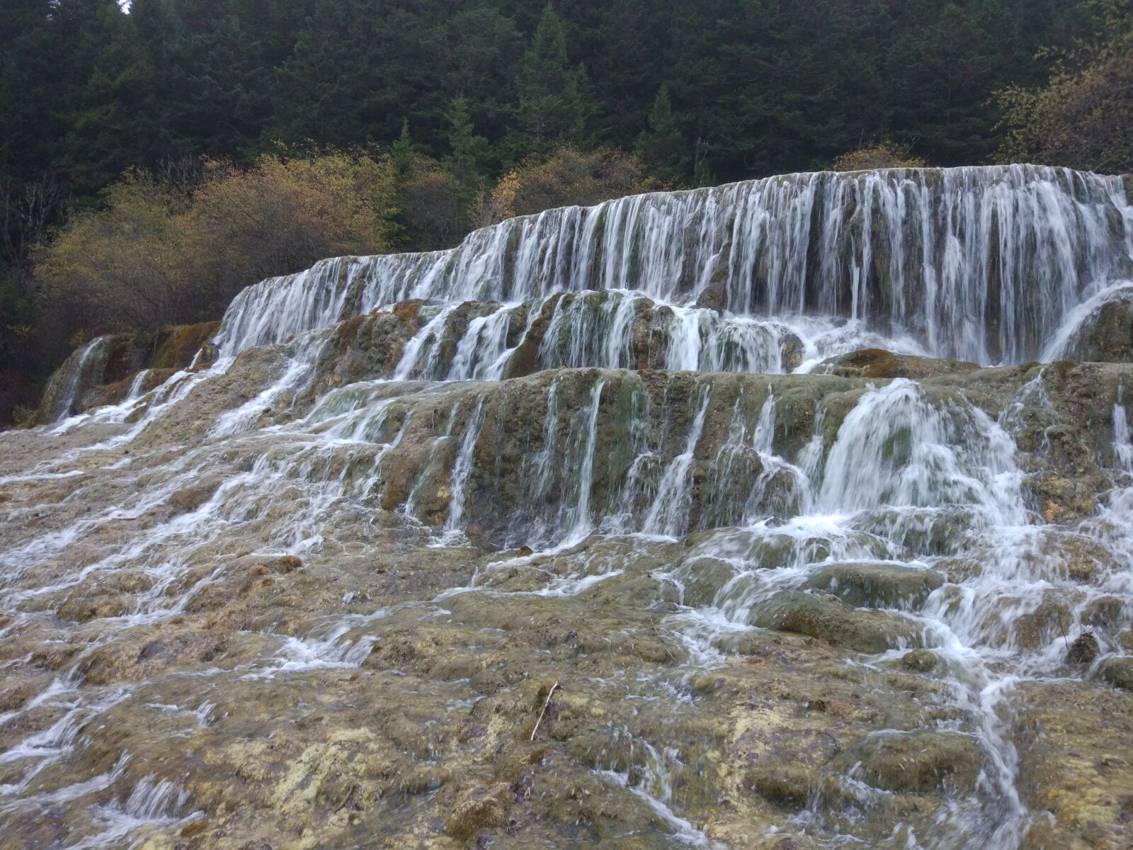 Xiaomi MI 5 sample photo. Running water, jiuzhaigou, falls photography