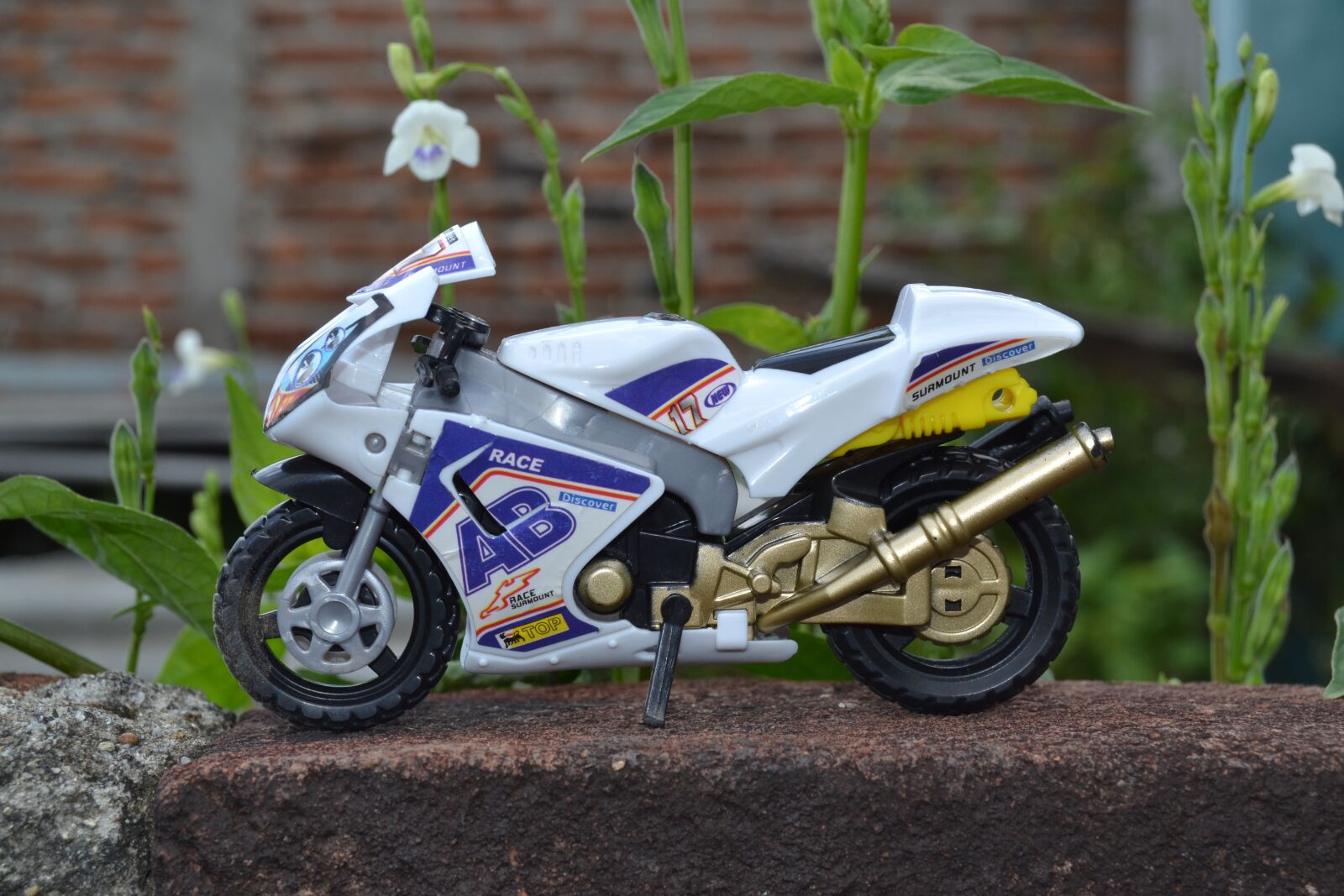 Nikon D3100 sample photo. Motorcycle, race, toys photography