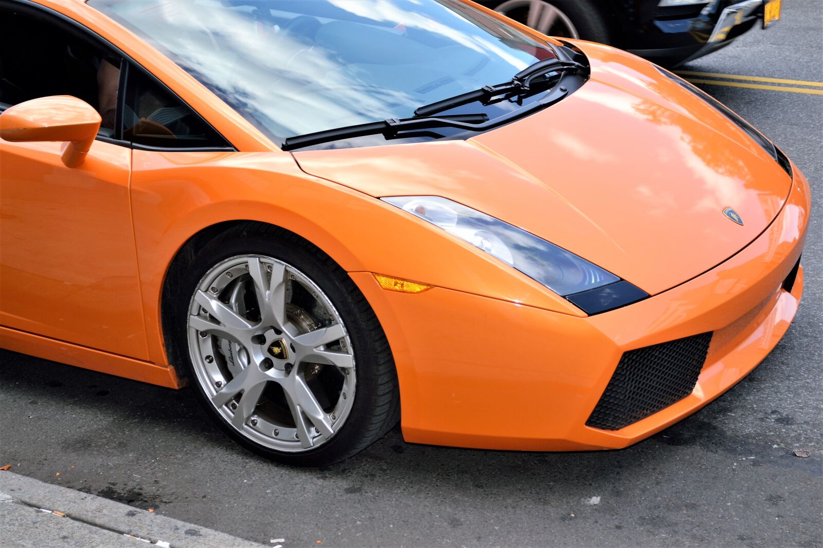 Nikon D3100 sample photo. Lamborghini, sportscar, low rider photography